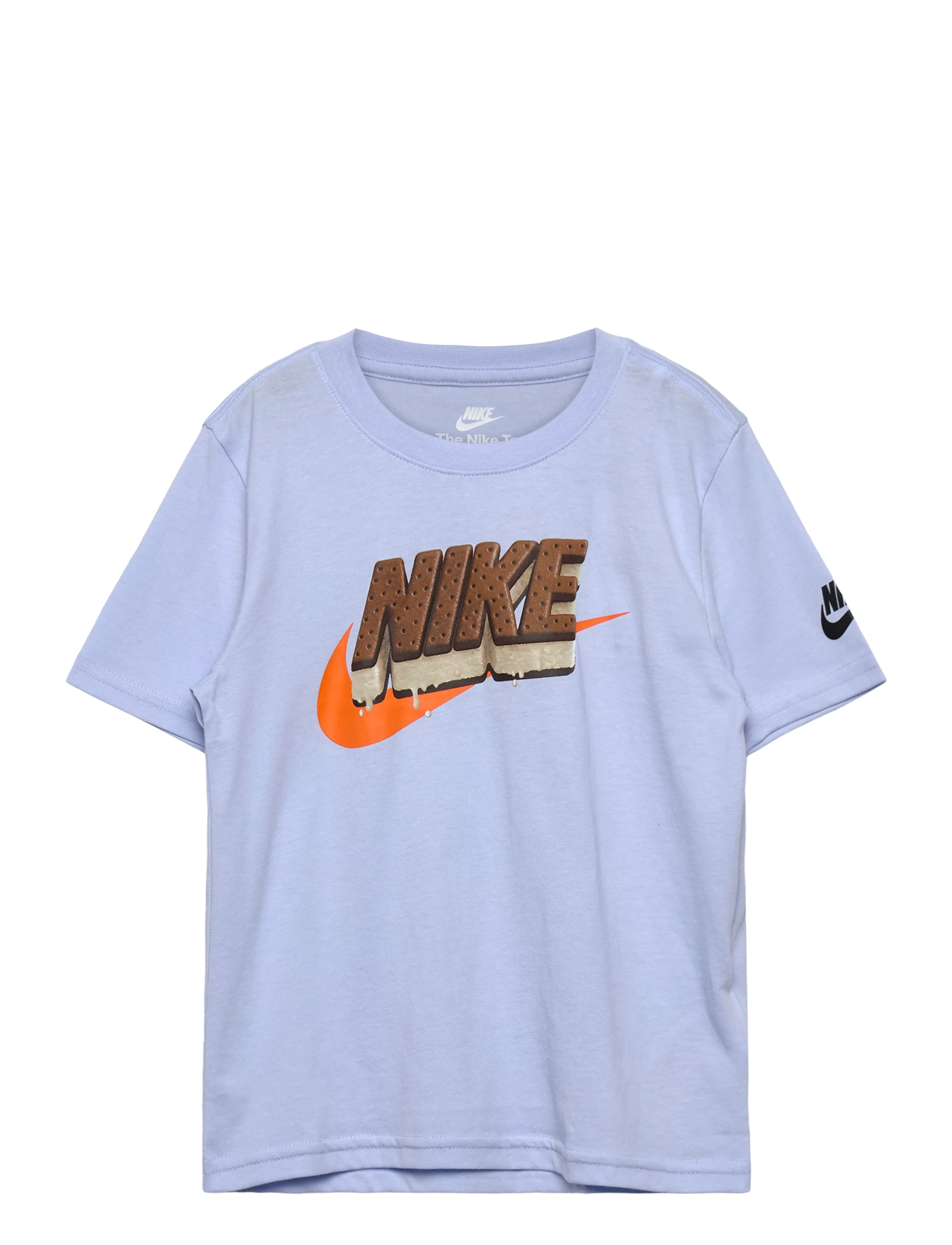Nike Ice Cream Sandwich Tee, Børn, Grafisk T-Shirt, Blå, Str: 116/122