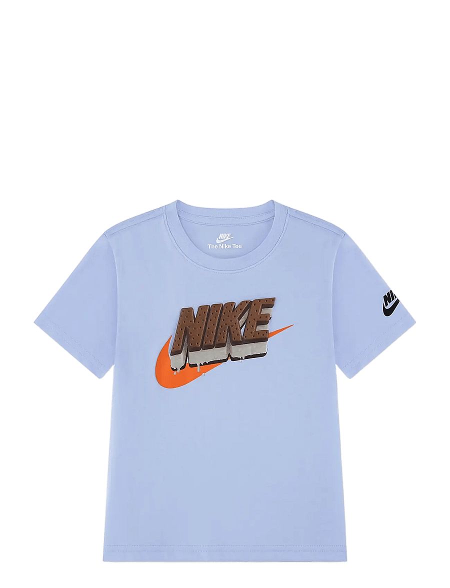 Nike - NIKE ICE CREAM SANDWICH TEE - sportiniai marškinėliai - blue - 1