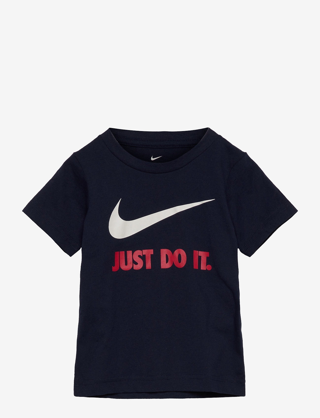 Nike - TE-S/S TEE - kortærmede t-shirts - obsidian/university red - 0
