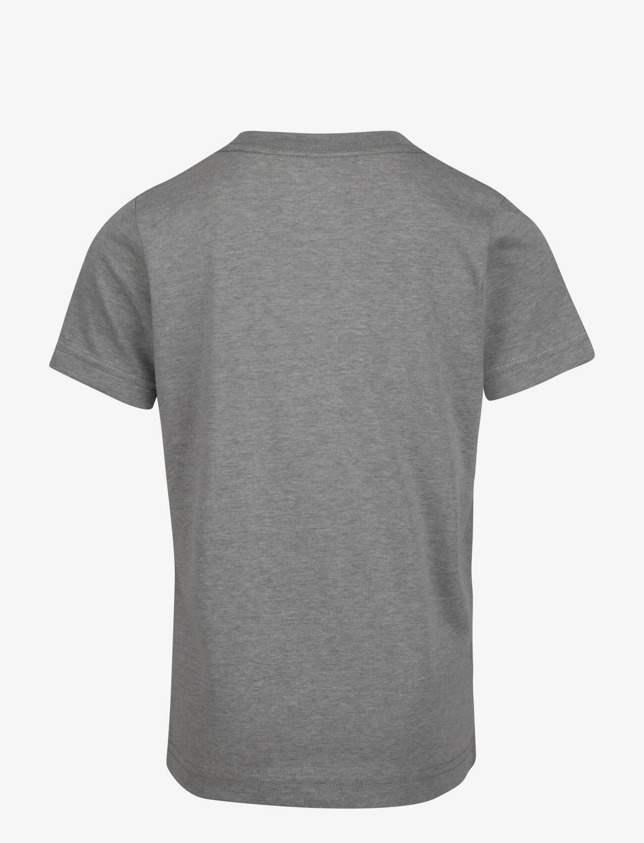 Nike - TE-S/S TEE - t-shirts à manches courtes - dark grey heather/white - 1