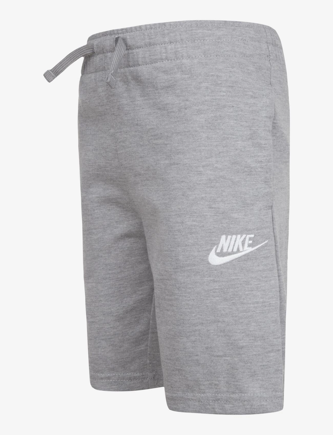 Nike - NIKE CLUB JERSEY SHORT - sweatshorts - dk grey heather - 5