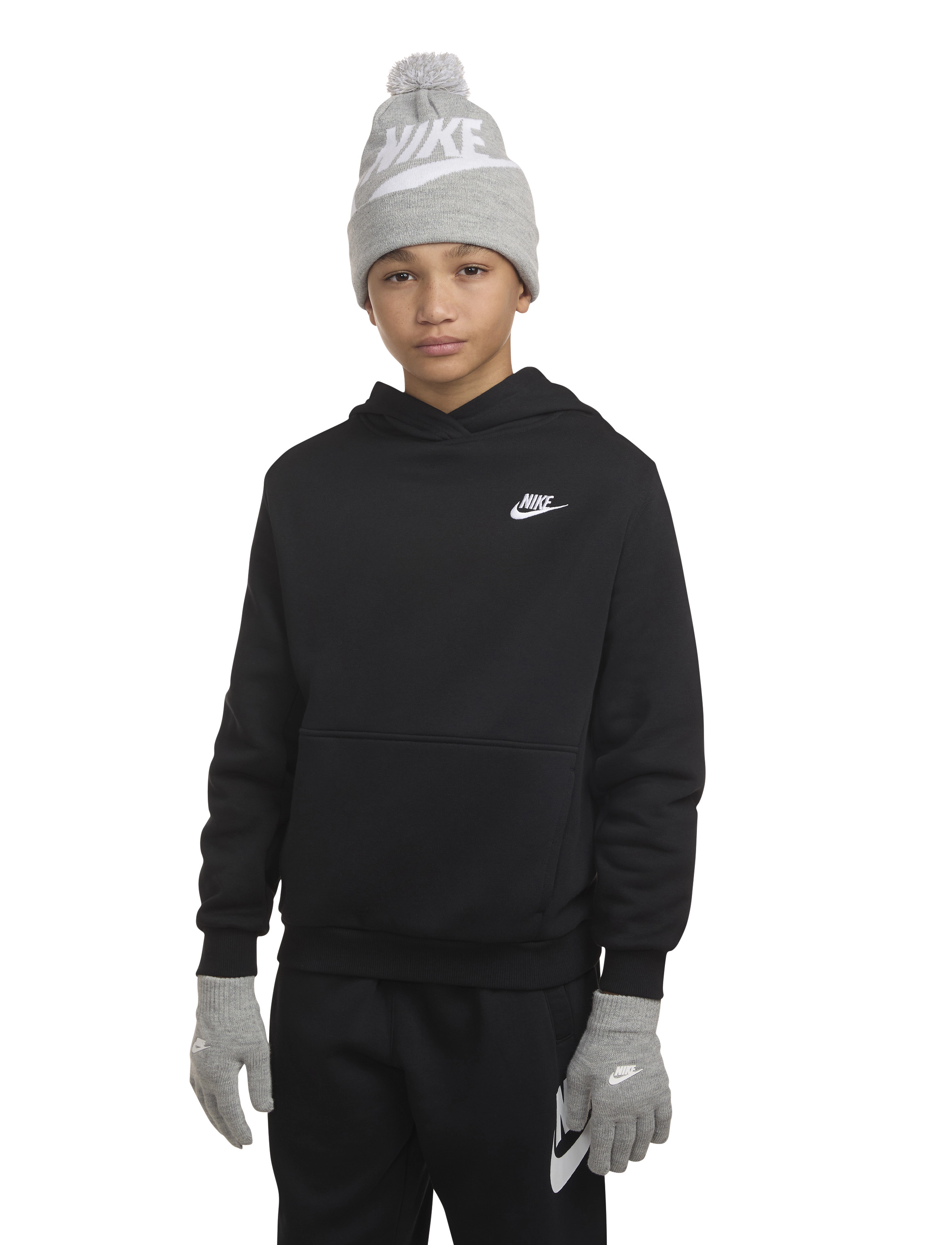 Nike - NIKE BEANIE SETS - winter accessory set - dk grey heather - 4