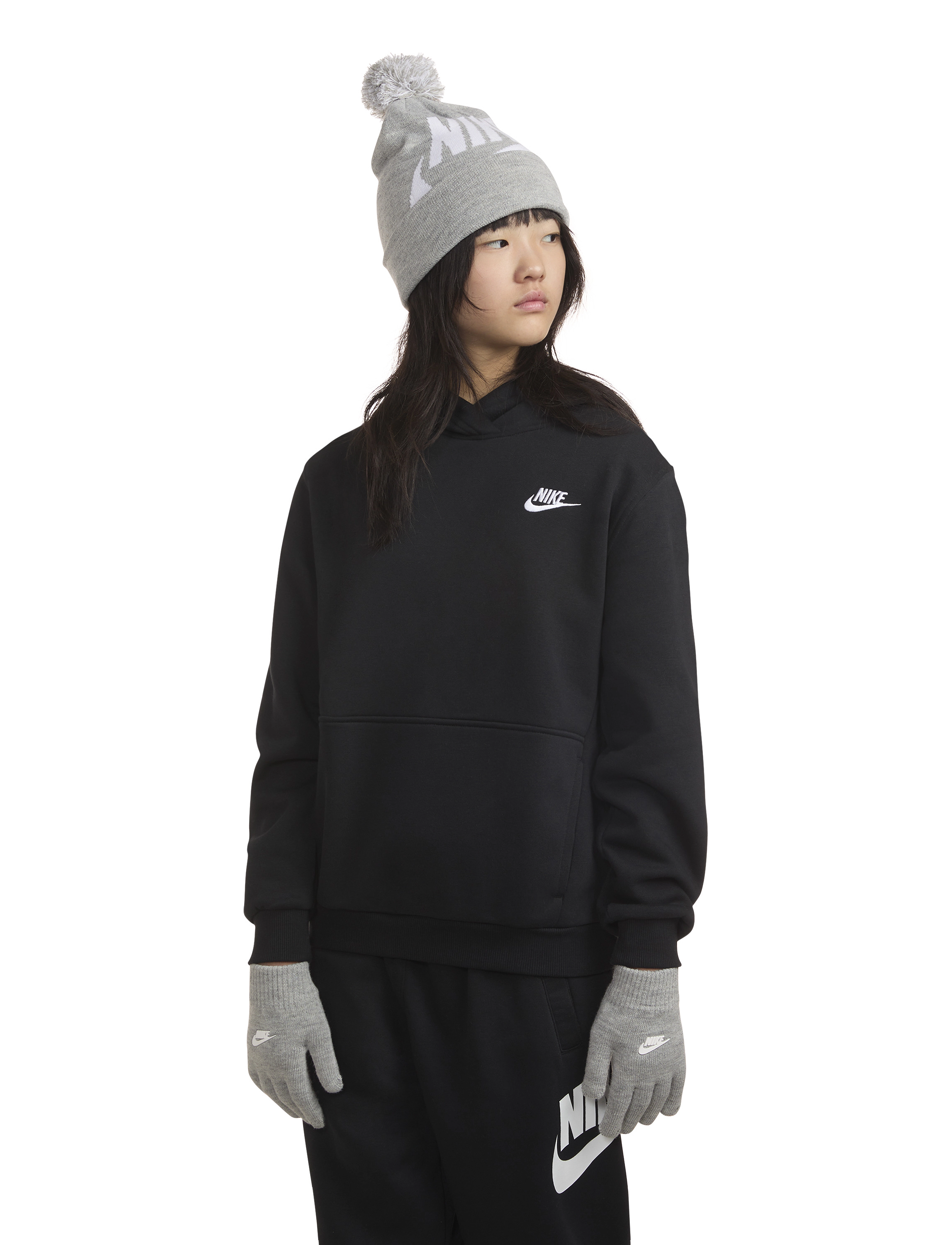 Nike - NIKE BEANIE SETS - winter accessory set - dk grey heather - 5