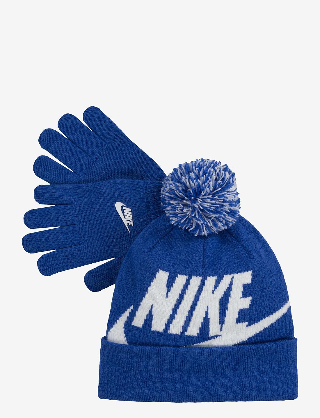 Nike Nan Swoosh Pom Beanie Glv Set Nan Swoosh Pom Beanie Glv Se