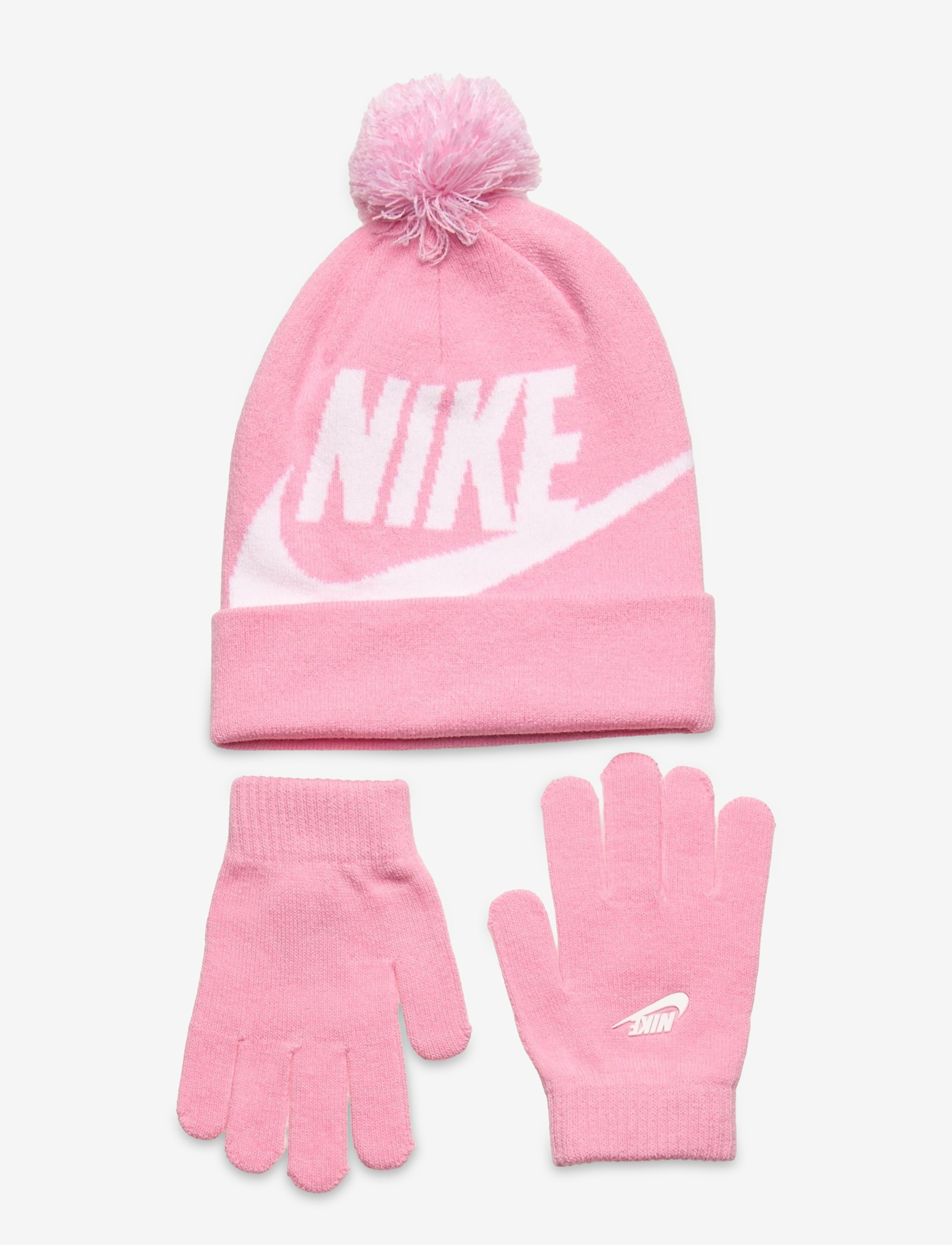Nike BH-BEANIE SETS - Winter-Accessoire-Set - PINK / pink/rose