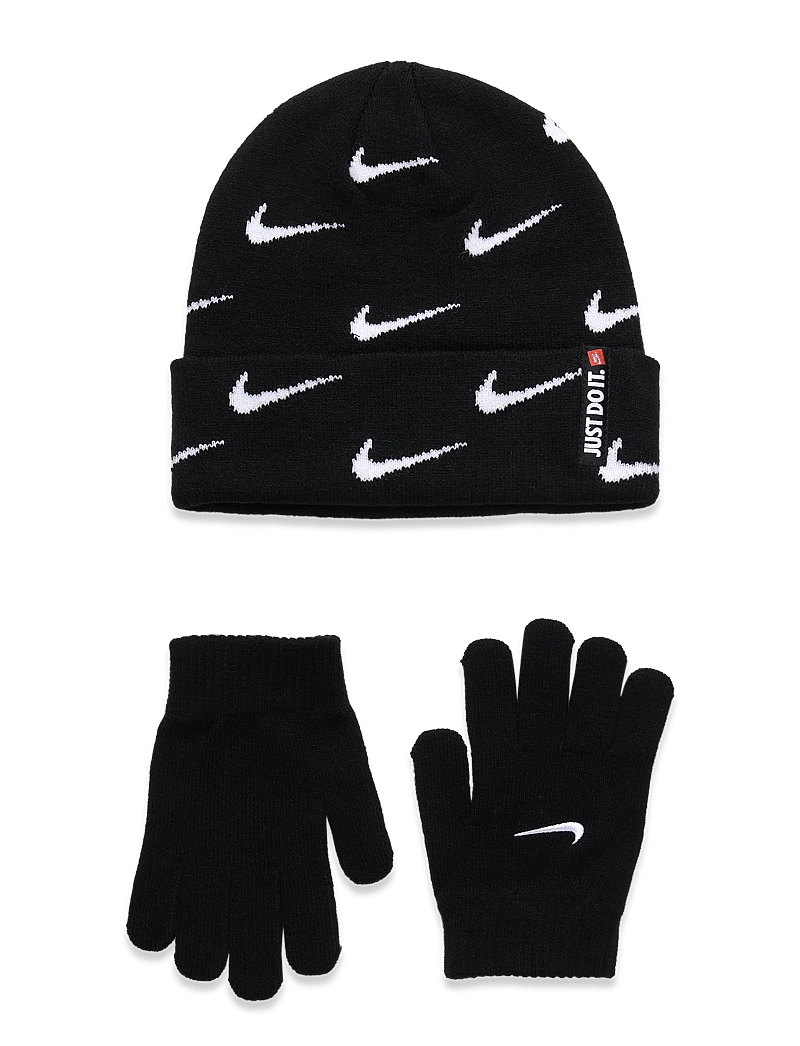 Nike - BH-BEANIE SETS - beanies - black - 0