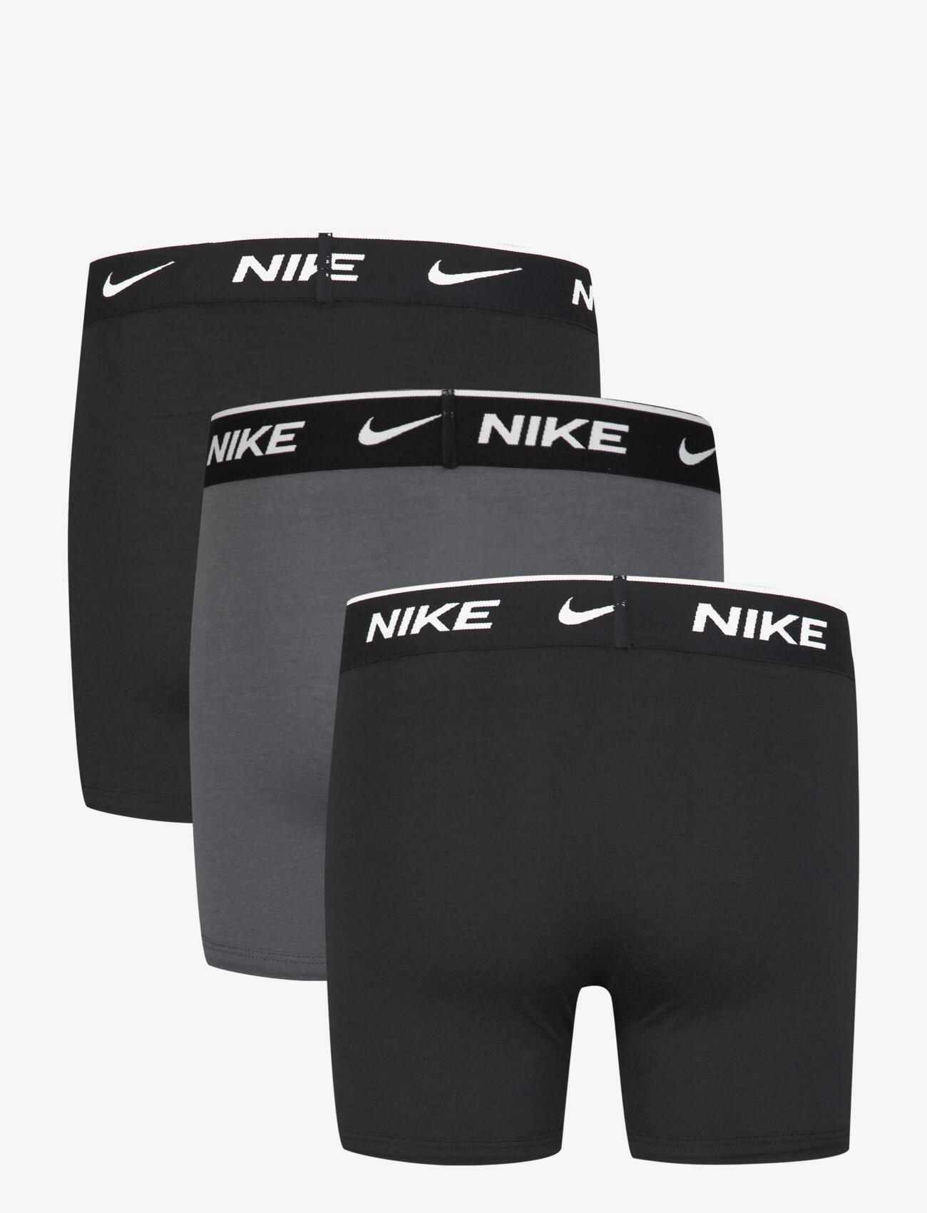 Nike - NIKE DAY COTTON STRETCH 3 - underbukser - black / dk grey - 1