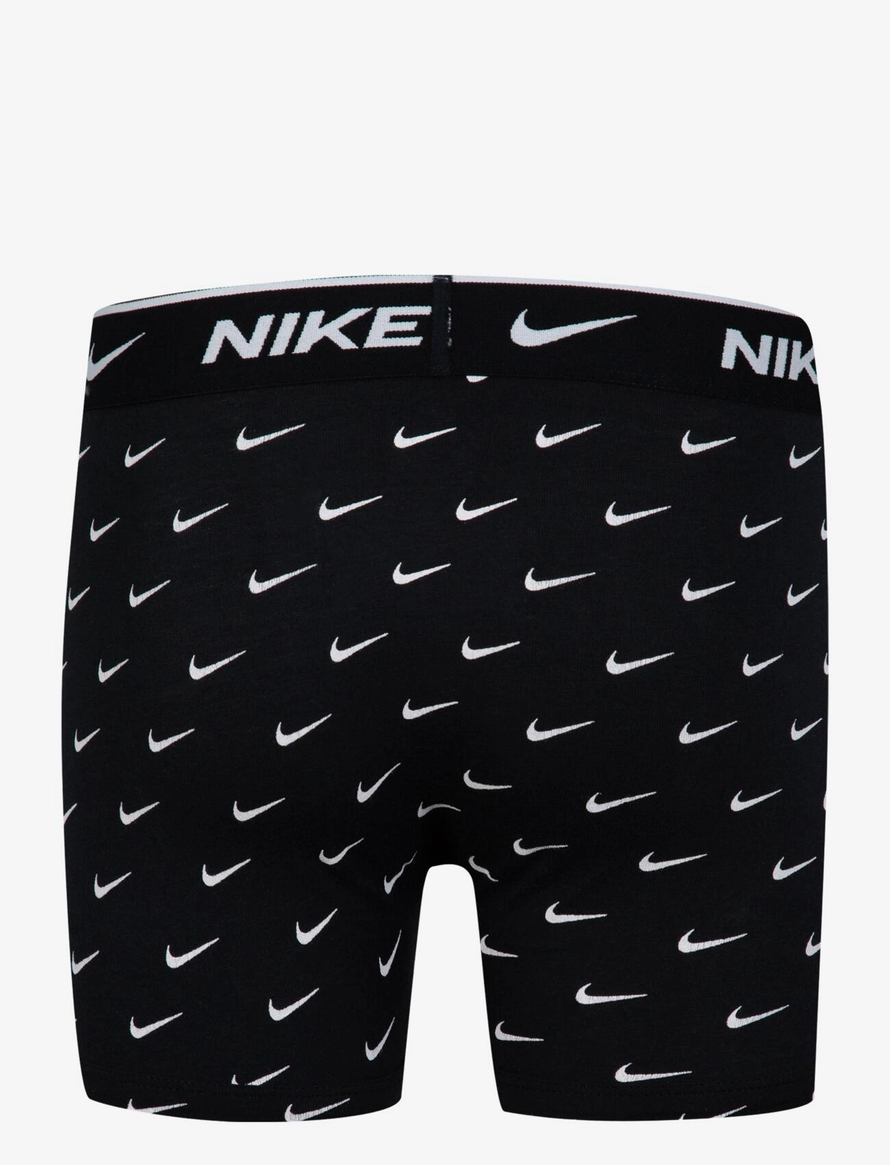 Nike - NIKE PRINTED EVERYDAY STRETCH 3PACK - pesu - black / white - 4