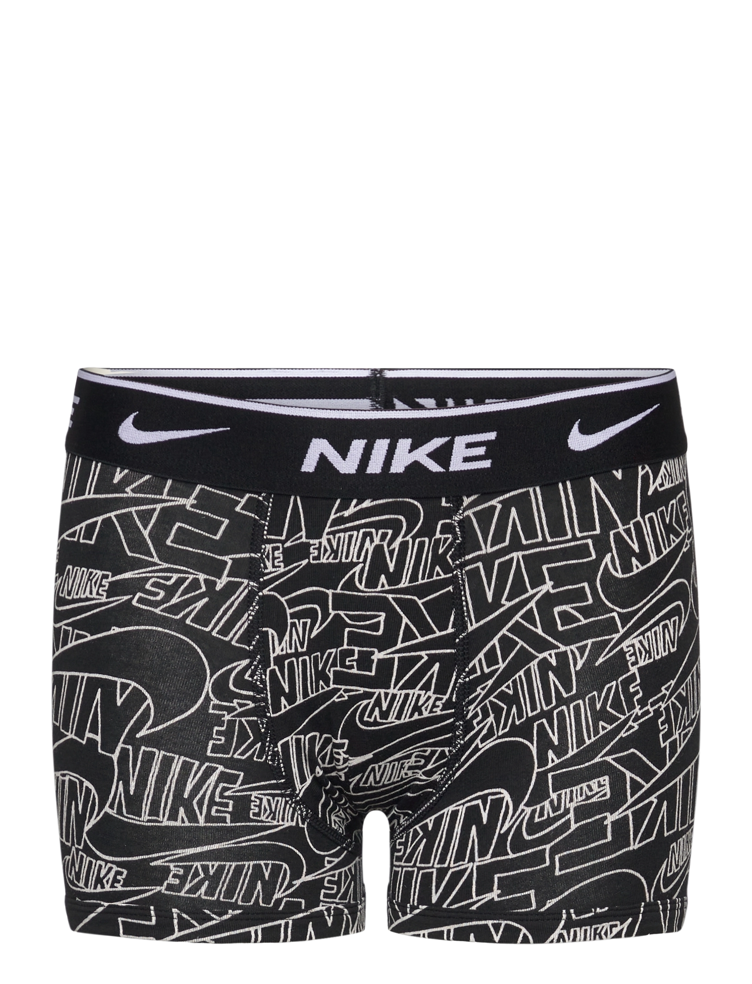 Nike - NIKE PRINTED EVERYDAY STRETCH 3PACK - unterhosen - dk grey heather / black - 2