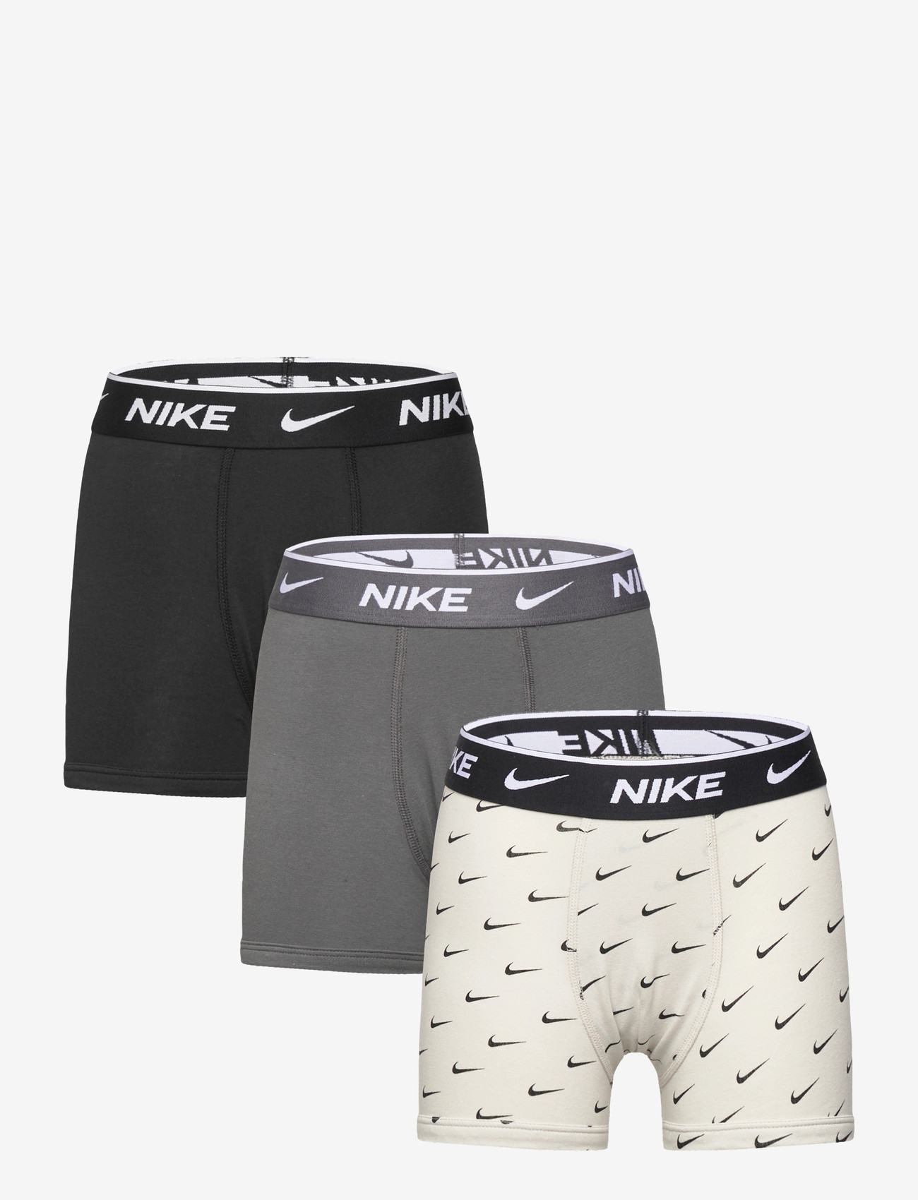 Nike - NHB PRINT E DAY CT STRCH 3P - underpants - grey - 0