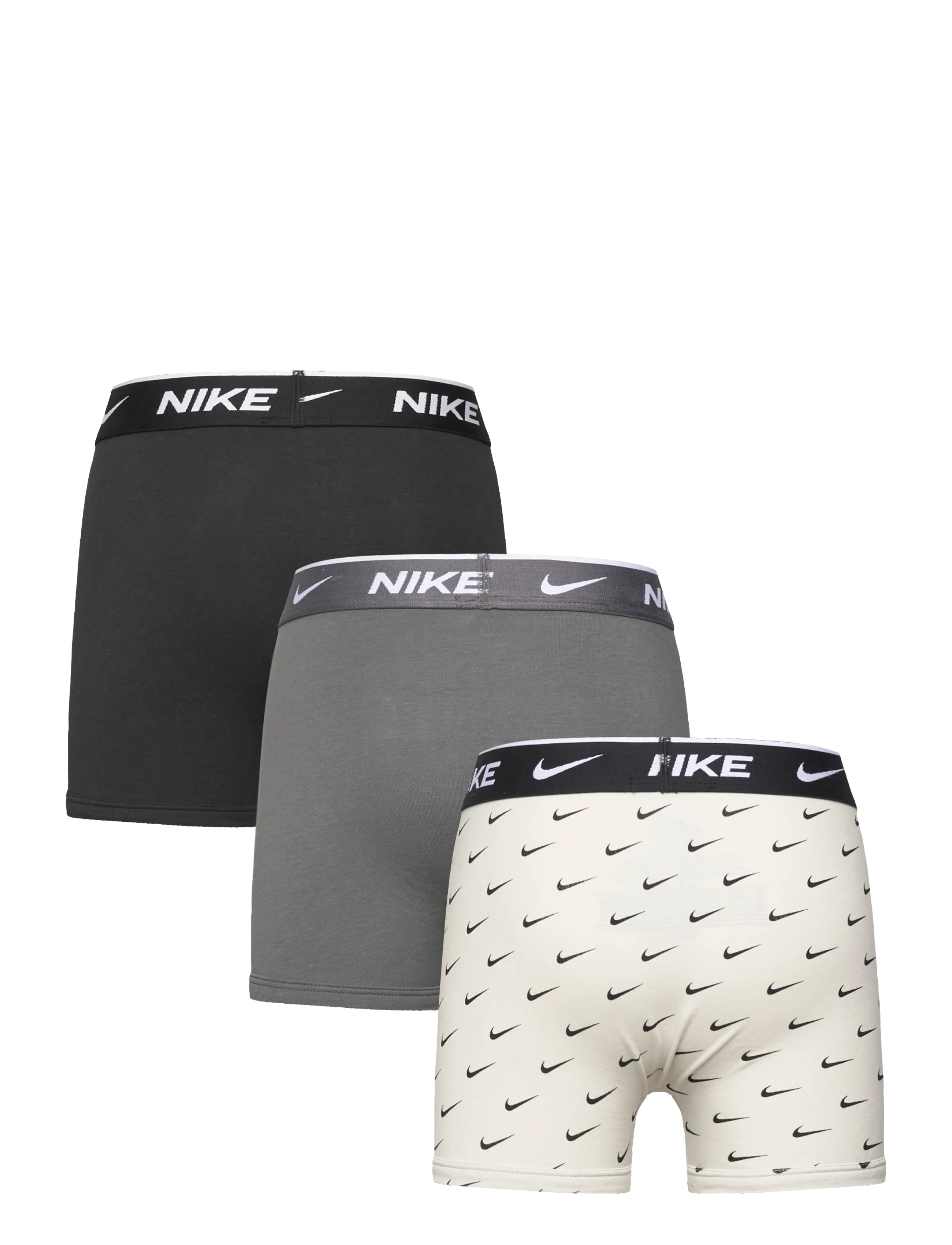 Nike - NHB PRINT E DAY STRETCH 3PACK - unterhosen - grey - 1