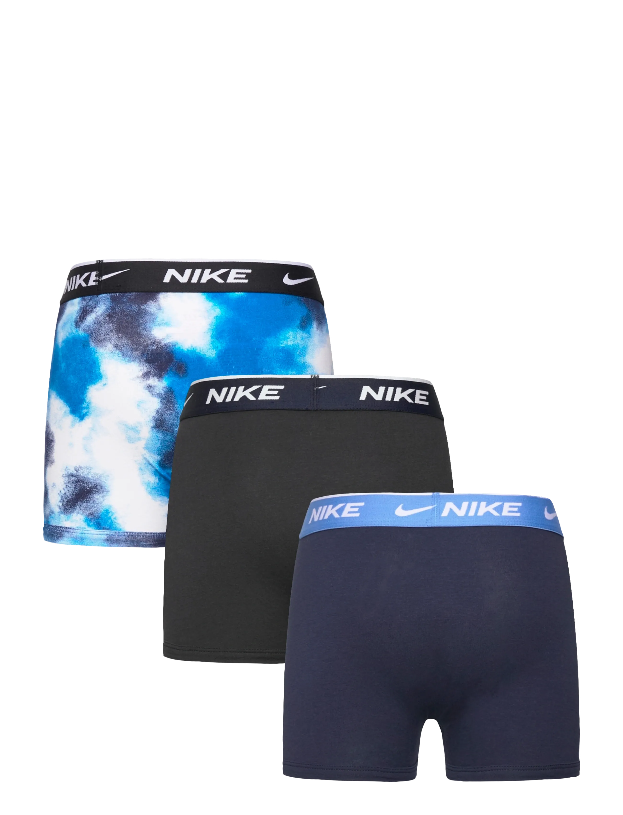 Nike - NHB PRINT E DAY STRETCH 3PACK - kalsonger - white / hyper royal - 1
