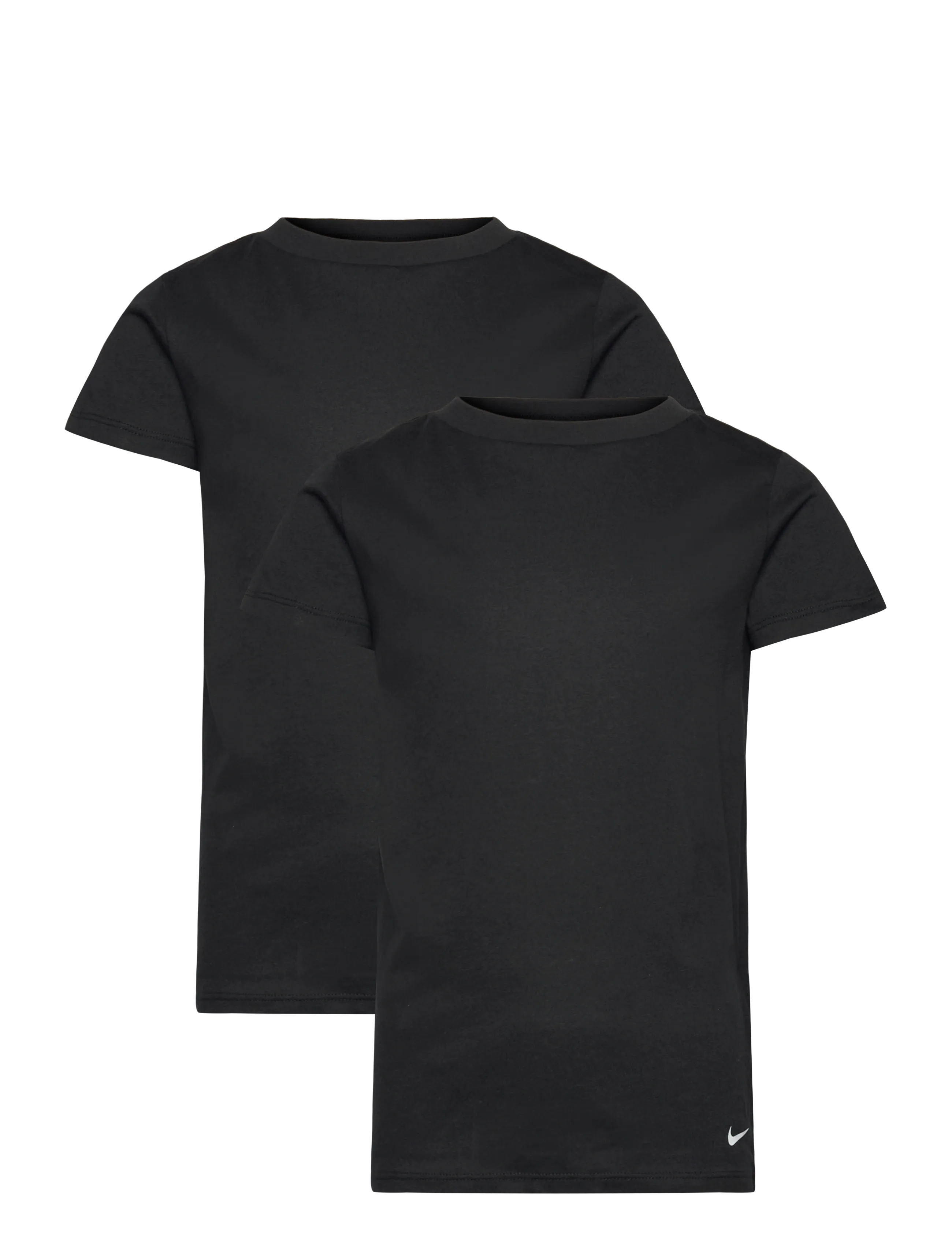 Nike NHB BOYS 2PK CREW UNDERSHIRT - Kortærmede T-shirts - BLACK / black