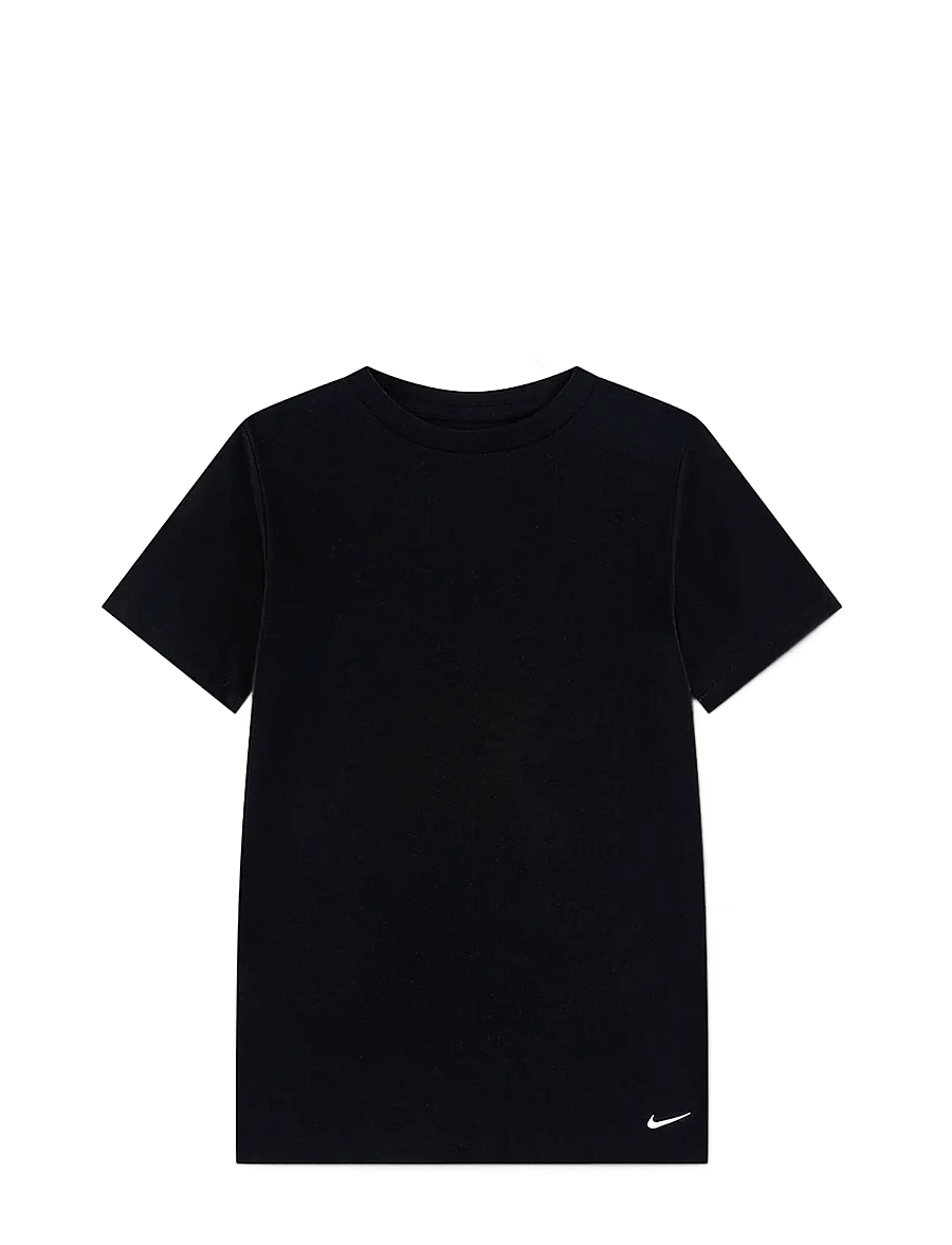 Nike - NIKE BOYS 2PK CREW UNDERSHIRT - kortermede t-skjorter - black/white - 0