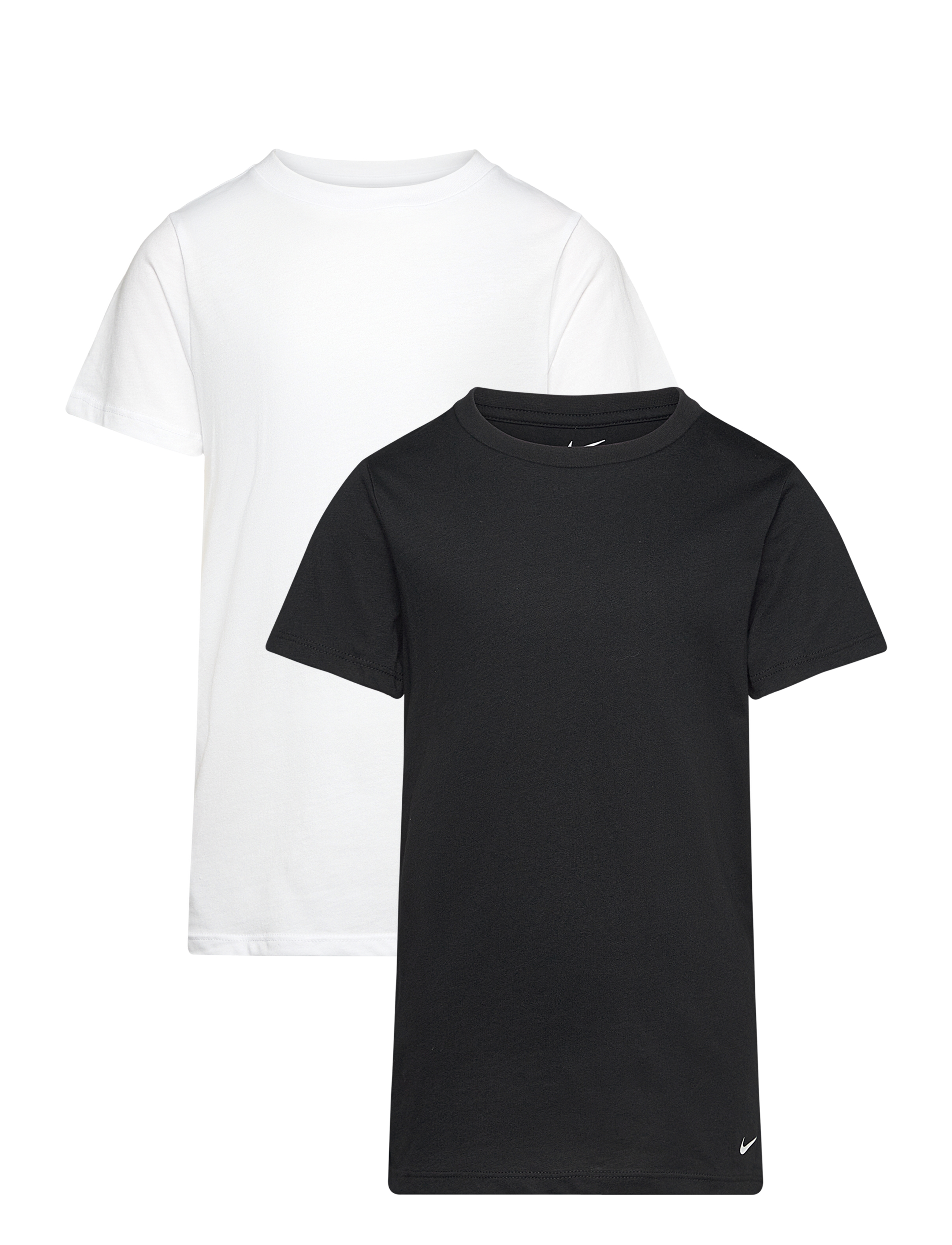 Nike Boys 2Pk Crew Undershirt, 104-116 cm, T-shirts, Mehrfarbig/gemustert - Short-sleeved, Kinder
