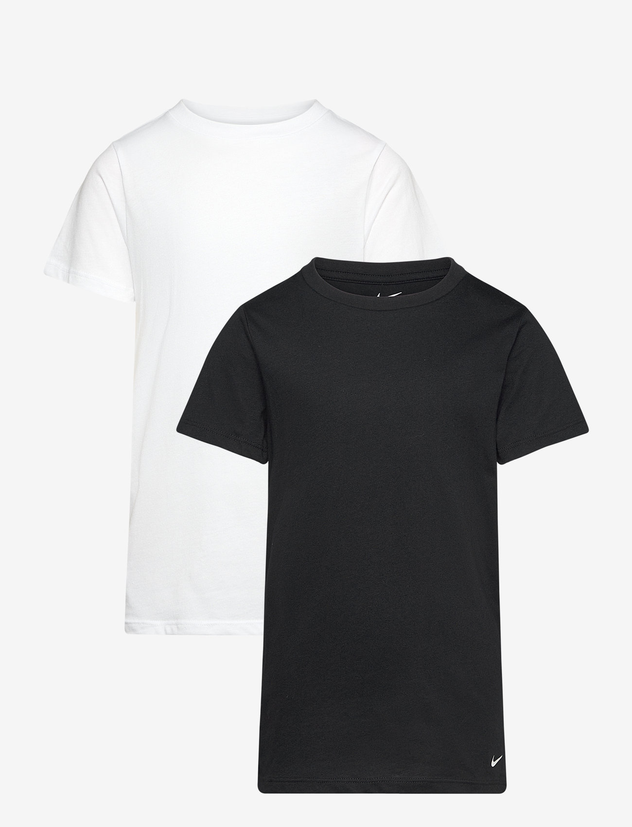 Nike - NHB BOYS 2PK CREW UNDERSHIRT - kurzärmelig - black/white - 0