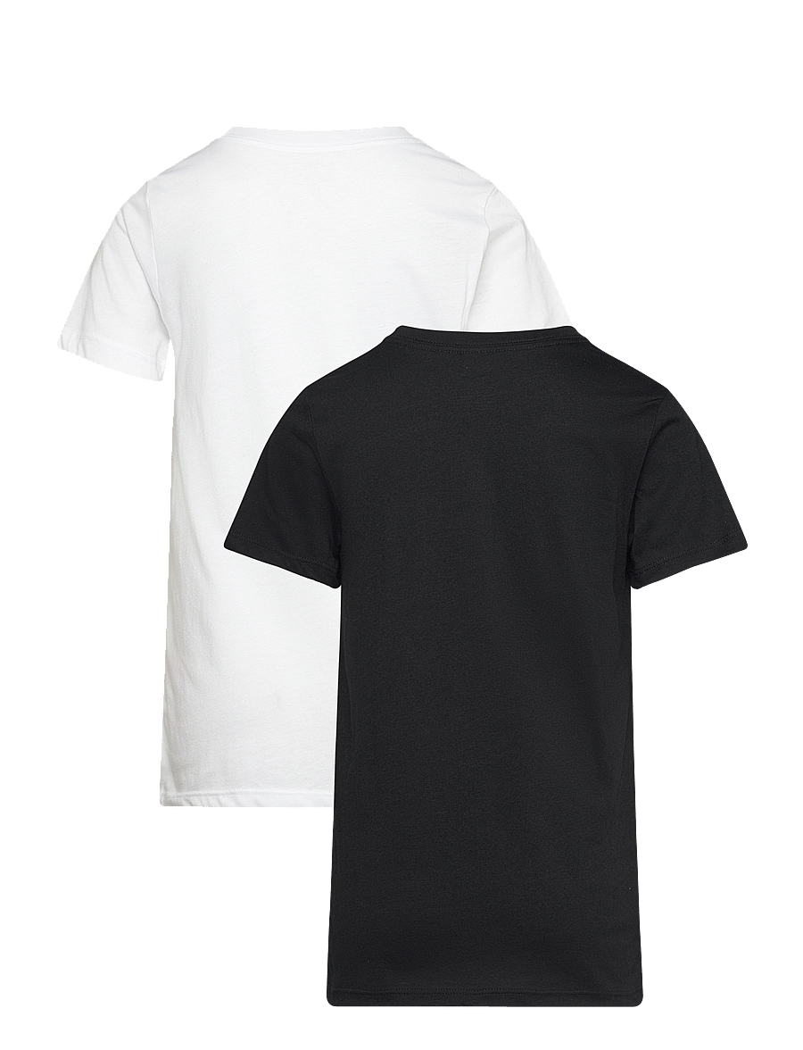 Nike - NIKE BOYS 2PK CREW UNDERSHIRT - kurzärmelig - black/white - 2