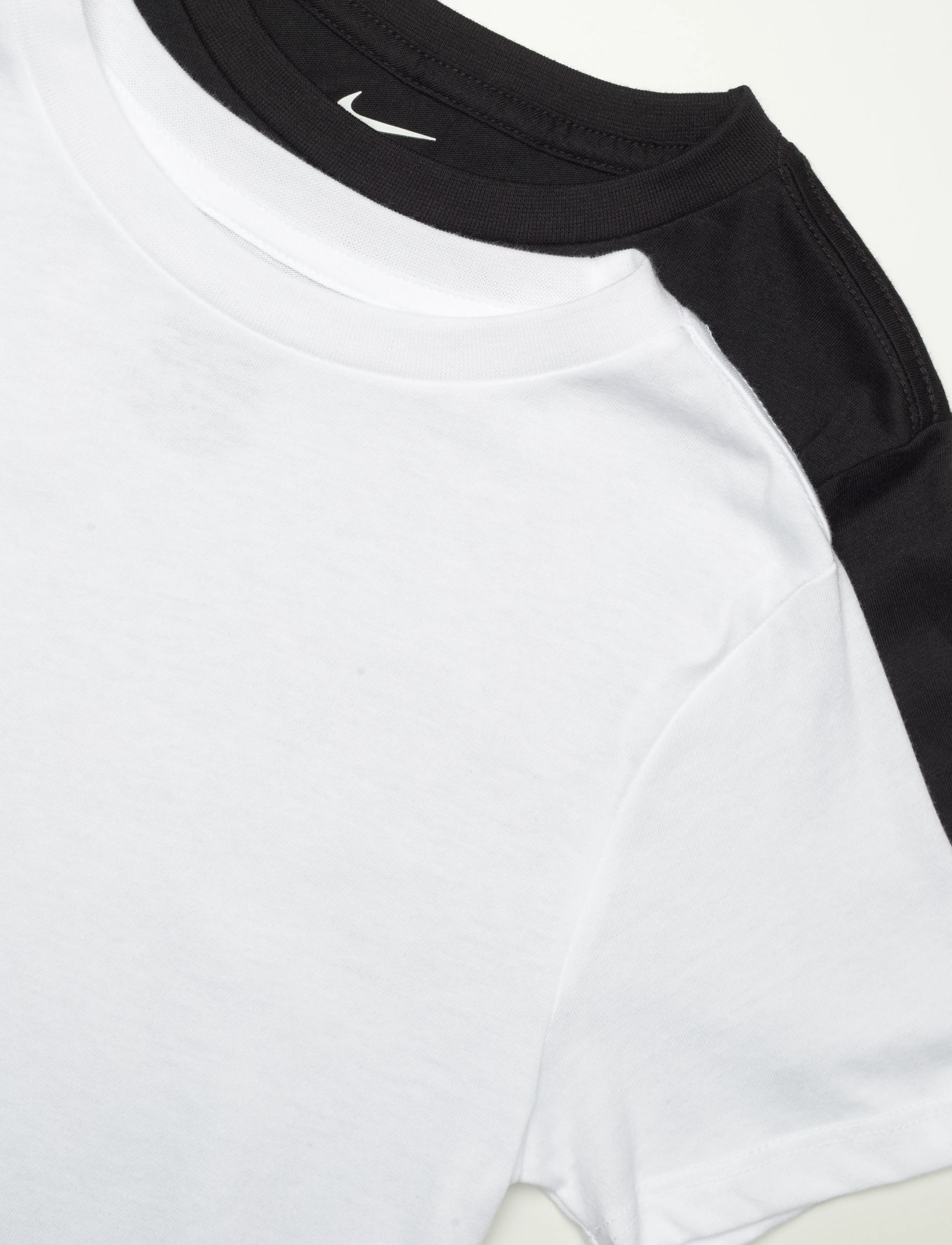 Nike - NHB BOYS 2PK CREW UNDERSHIRT - t-shirts à manches courtes - black/white - 1
