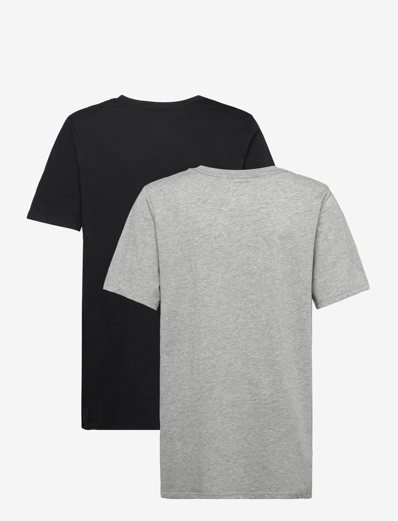 Nike - NHB BOYS 2PK CREW UNDERSHIRT - sports tops - dk grey heather/black - 2