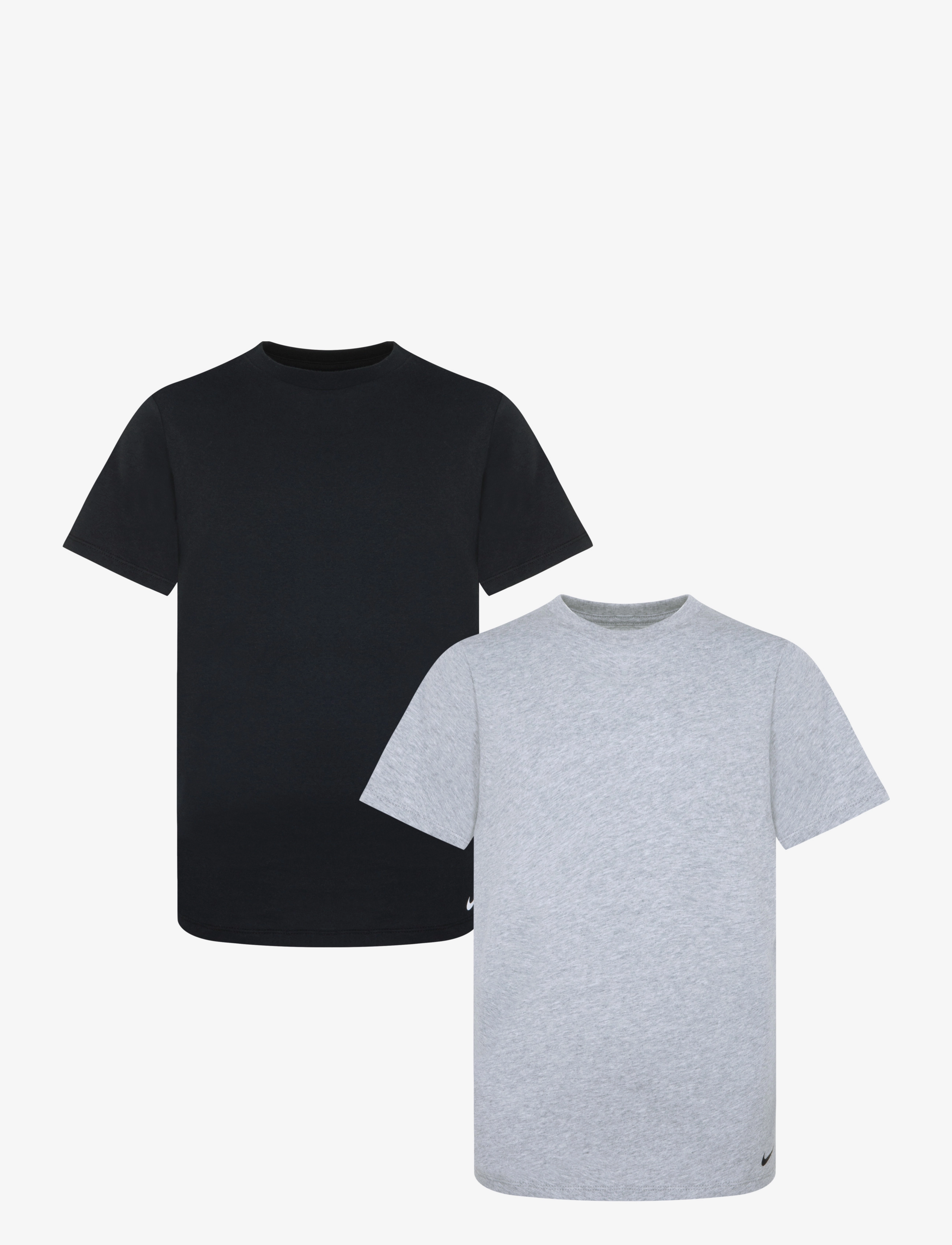 NIKE Nike Jungen 2Pk Crew Undershirt Schwarz - 104-116CM - Kinder
