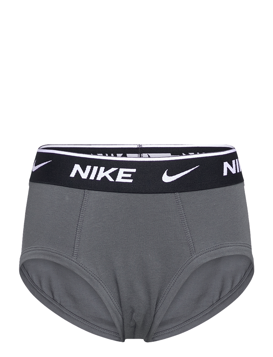 Nike - NIKE BOYS HIP BRIEFS 3PK - trusser - obsidian / university red - 2