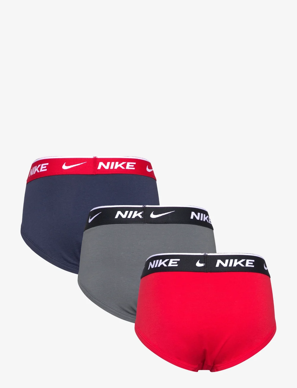 Nike - BR-BRIEF - slips - obsidian / university red - 1