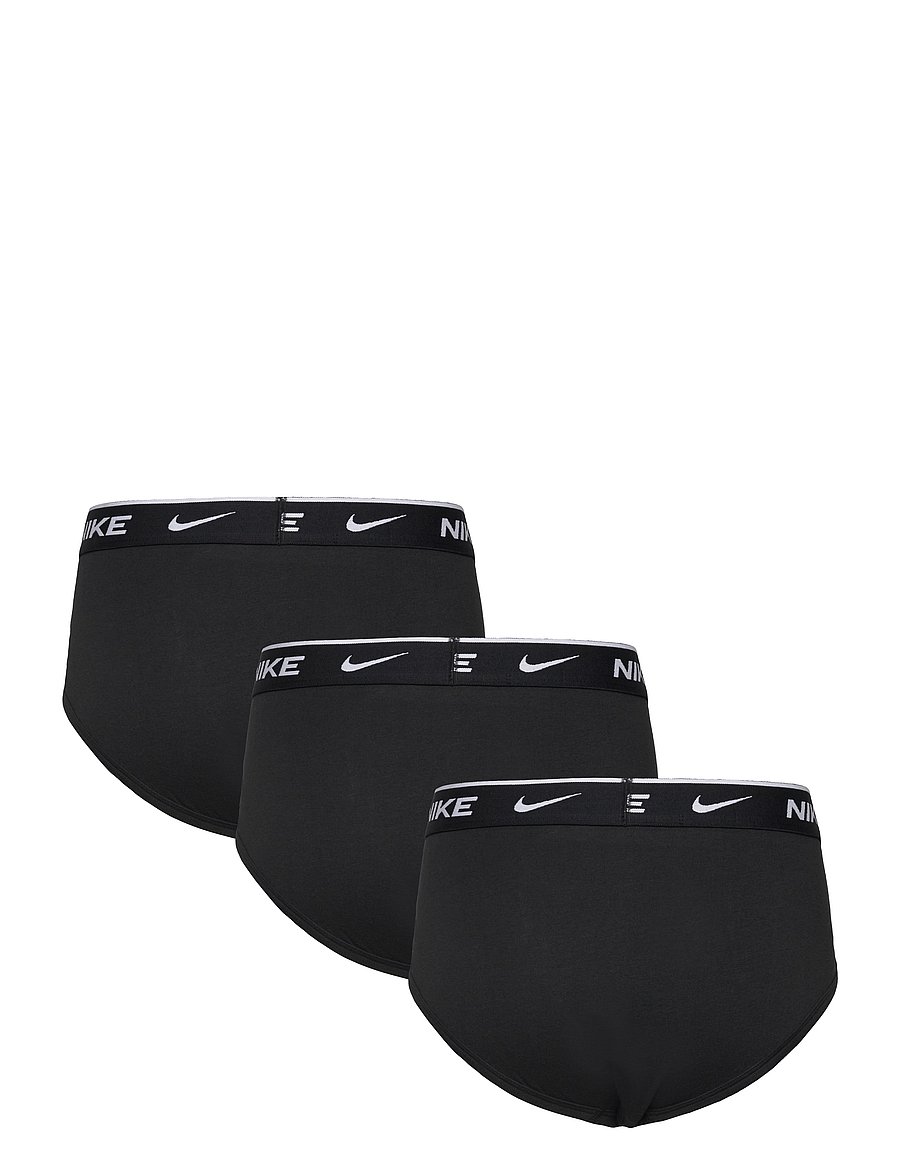 Nike - NIKE BOYS HIP BRIEFS 3PK - trosor - black - 1