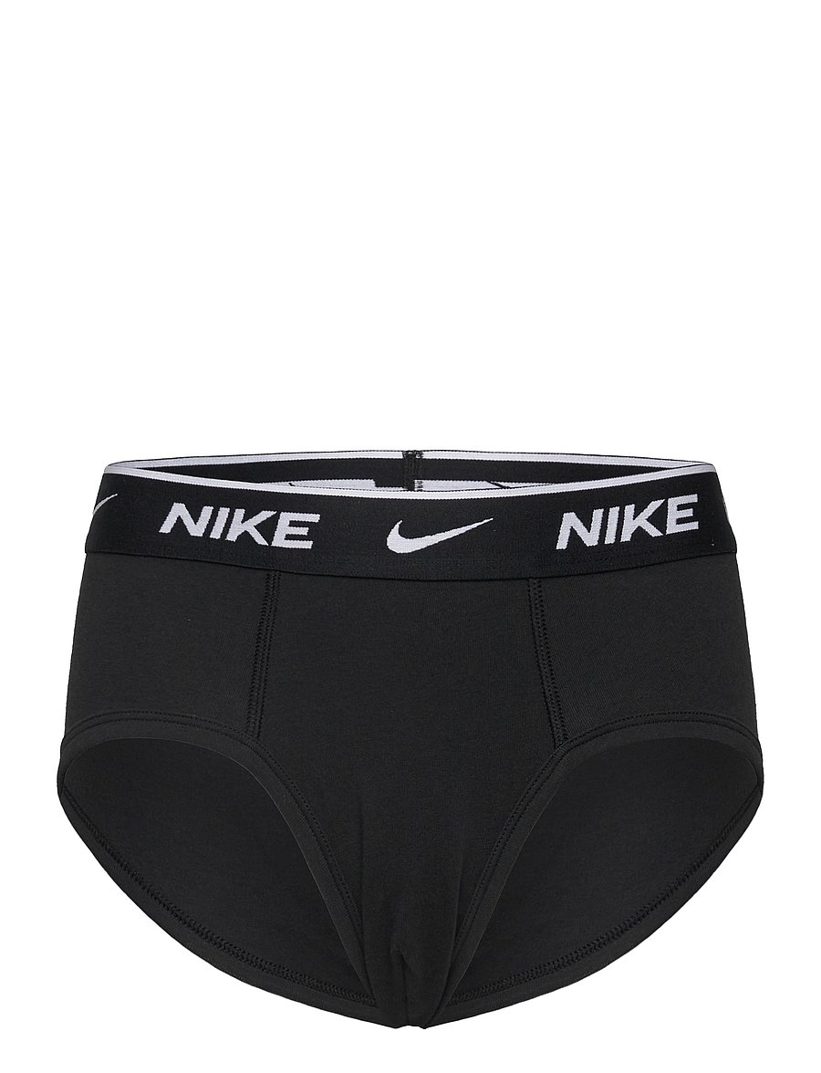 Nike - NIKE BOYS HIP BRIEFS 3PK - trosor - black - 4