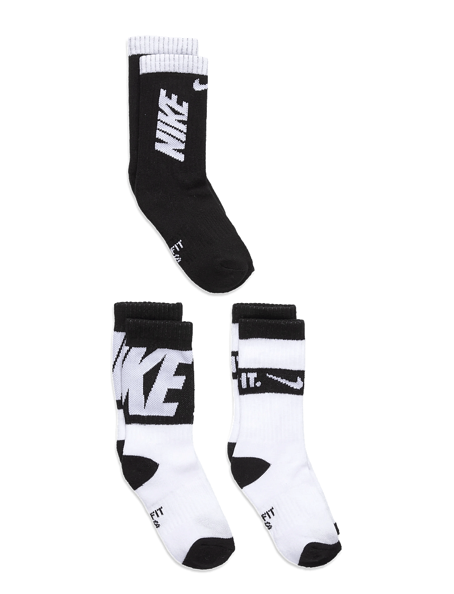 Nike - NIKE CREW SOCK 3PK - strumpor - black - 0