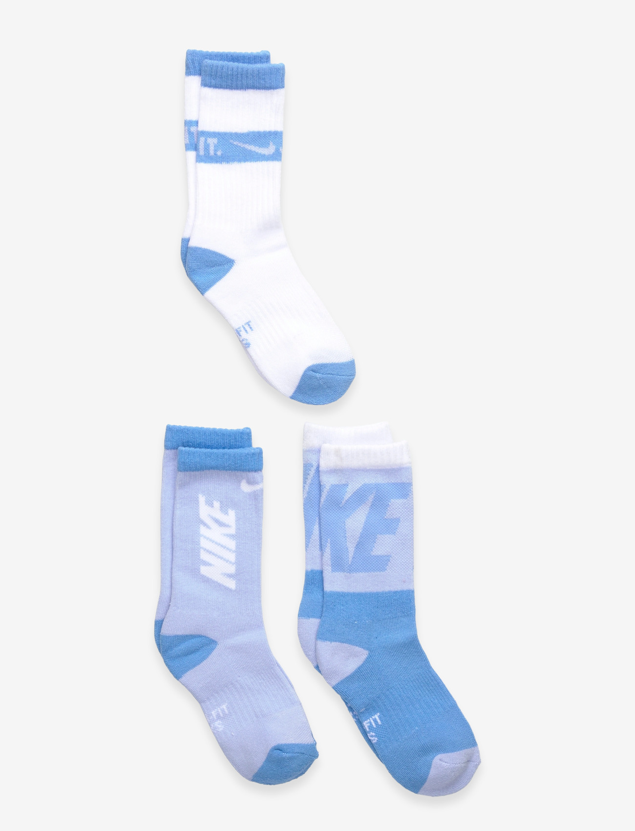 Nike - 3W-3PK CREW SOCK - strümpfe - university blue - 0