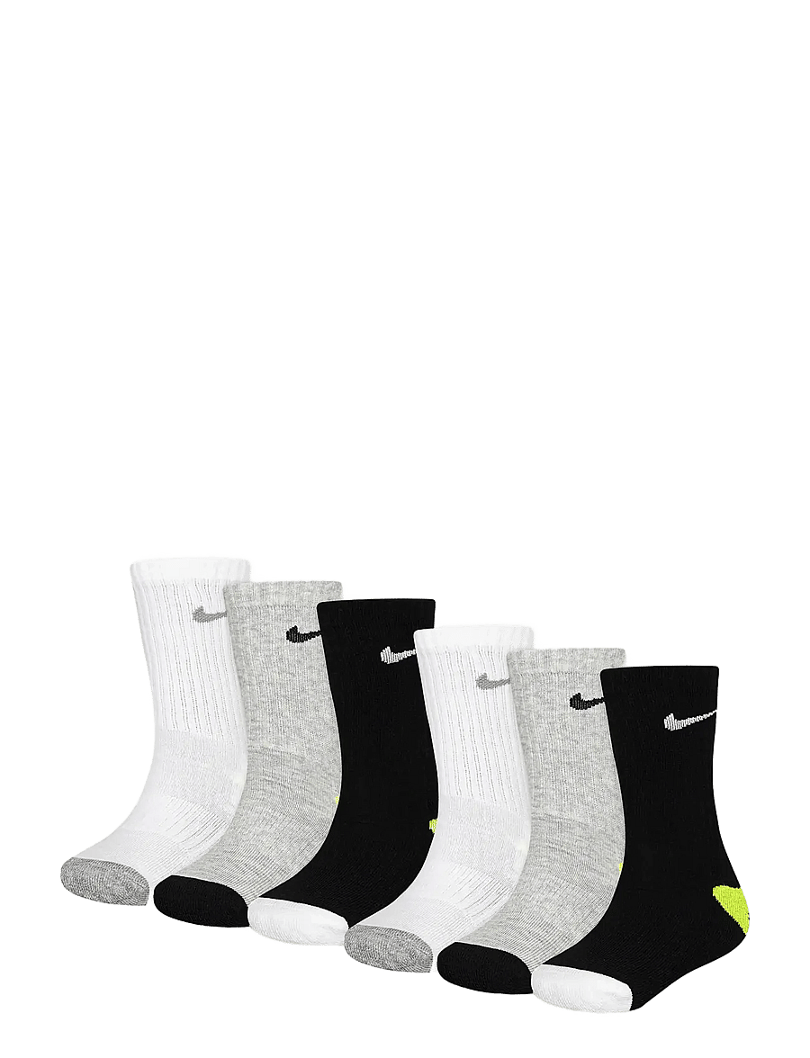 Nike - NIKE CREW SOCK 6PK - strümpfe - grey heather - 0