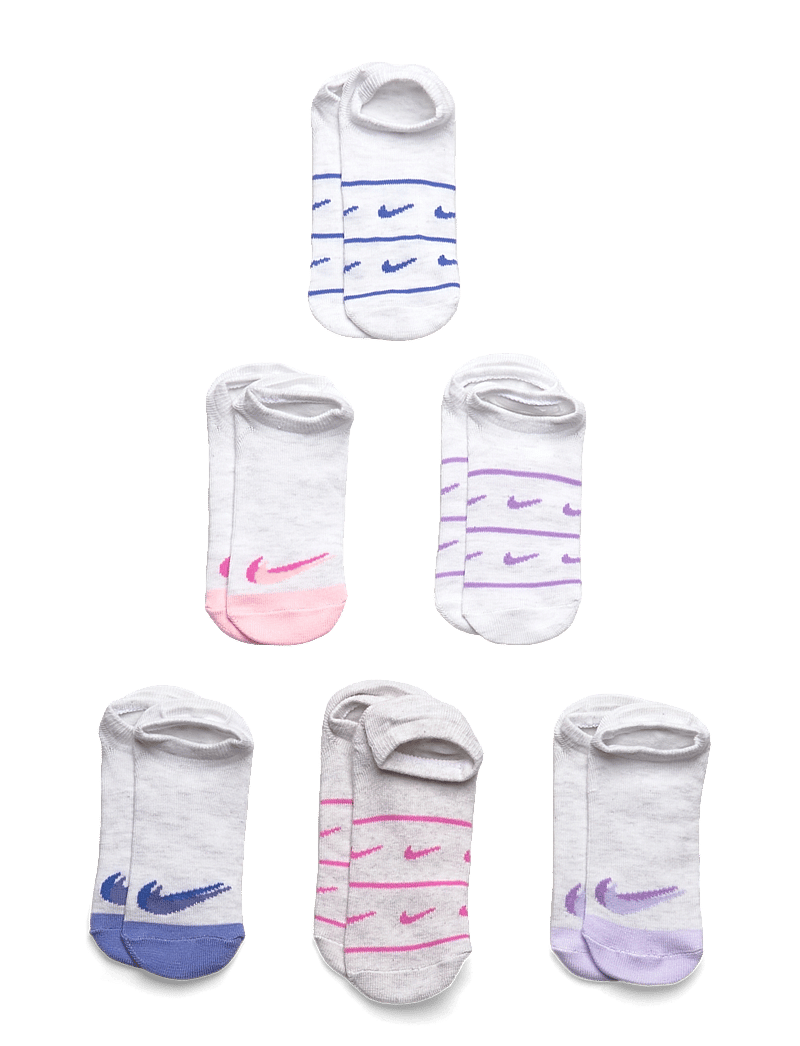 Nike - 6N-6PK NO SHOW SOCK - strümpfe - birch heather - 0