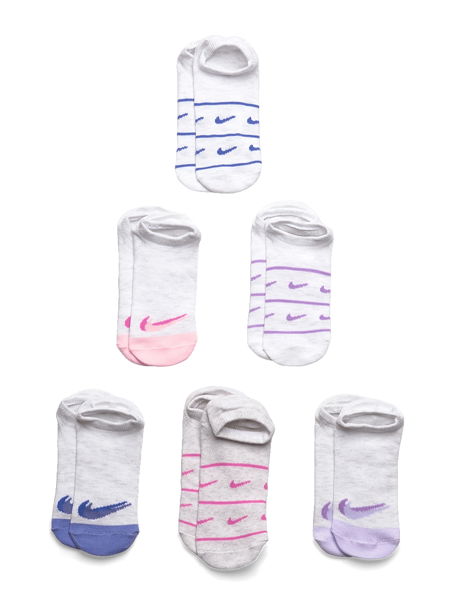 Nike - 6N-6PK NO SHOW SOCK - birch heather - 0