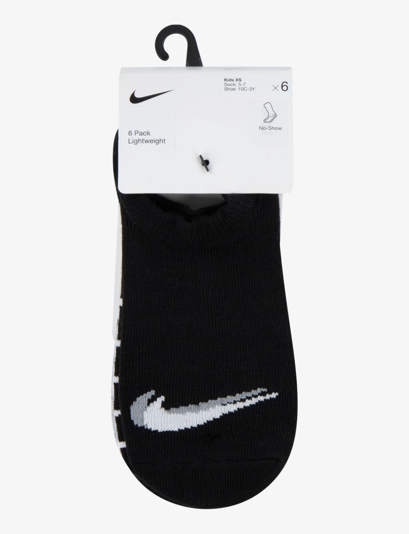 Nike - 6N-6PK NO SHOW SOCK - black - 2