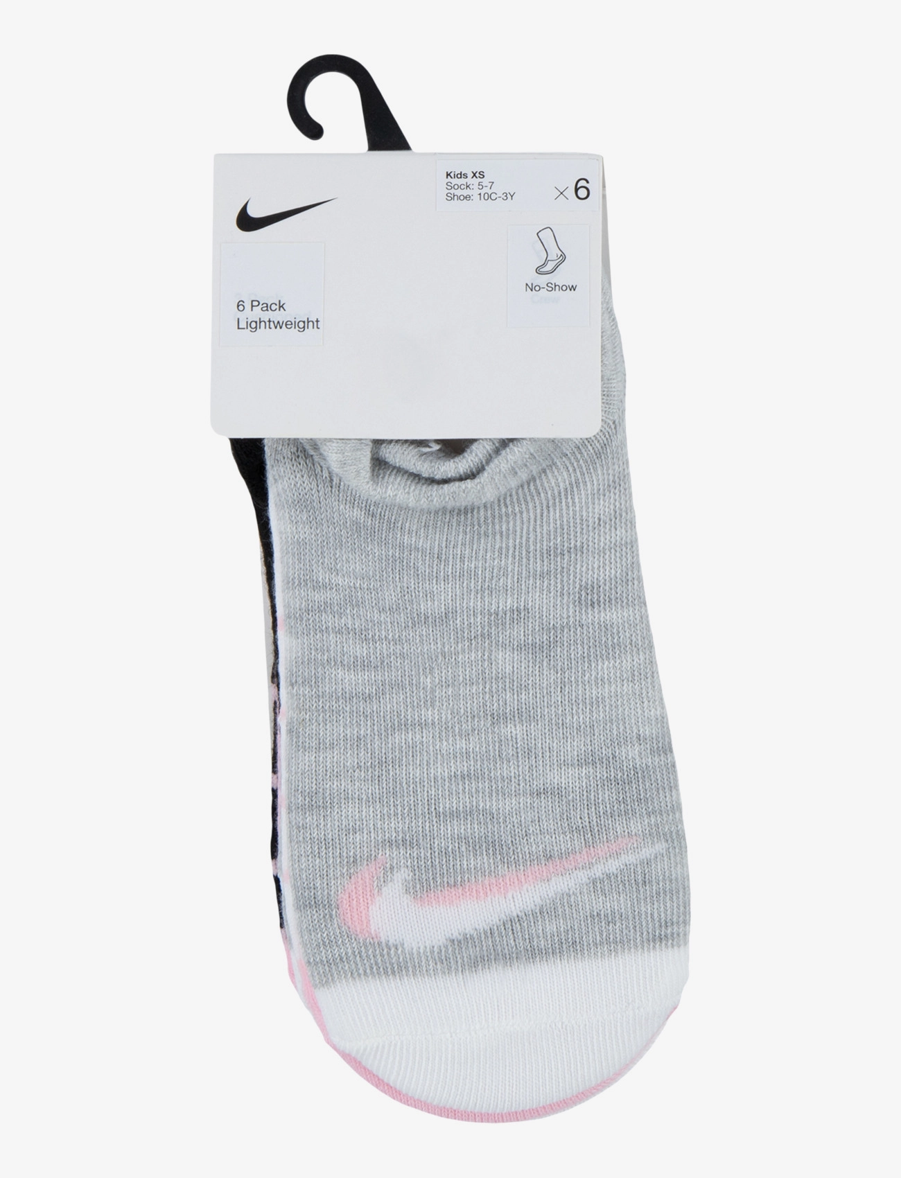 Nike - 6N-6PK NO SHOW SOCK - medium soft pink - 2