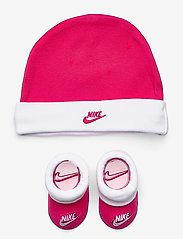 Nike - NHN NIKE FUTURA HAT AND BOOTIE / NHN NIKE FUTURA HAT AND BOO - shop by age - rush pink - 0