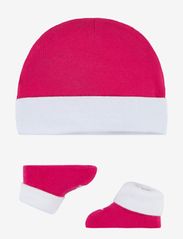 Nike - NHN NIKE FUTURA HAT AND BOOTIE / NHN NIKE FUTURA HAT AND BOO - shop by age - rush pink - 1