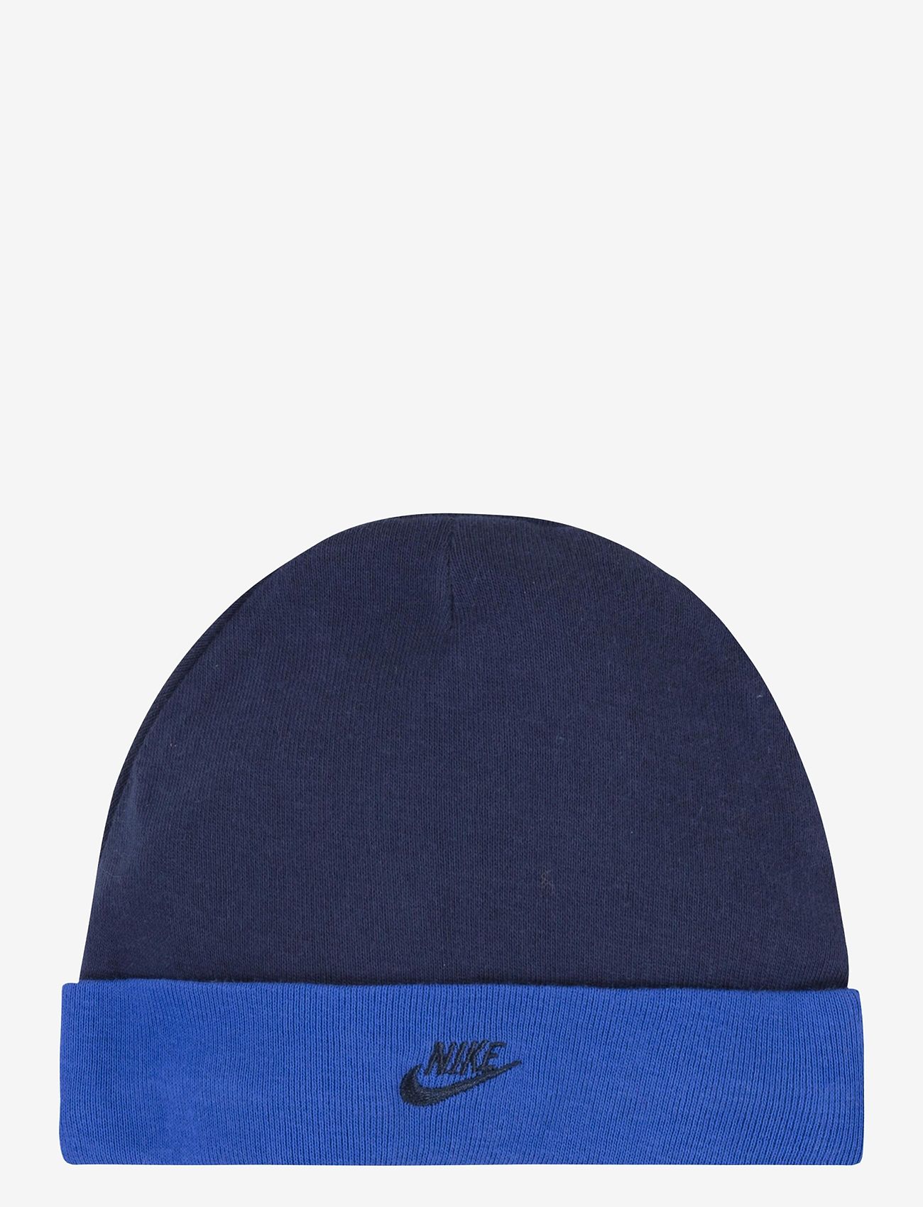 Nike - C1-BODYSUIT+HAT+BOOTIE - mustriga pikkade varrukatega bodid - midnight navy - 3
