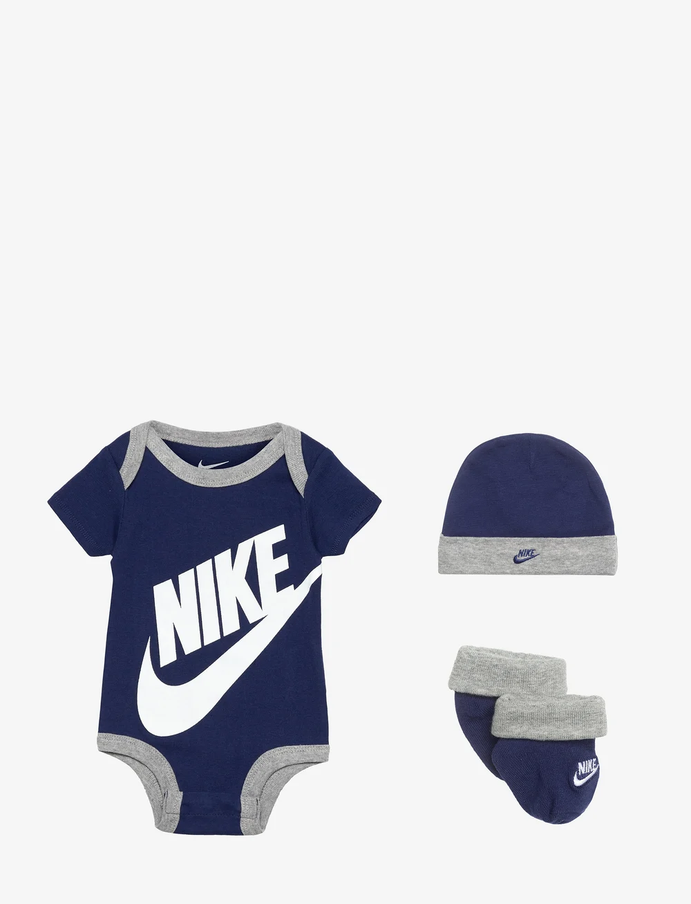 Nike - C1-BODYSUIT+HAT+BOOTIE - shoppa efter ålder - blue void - 0