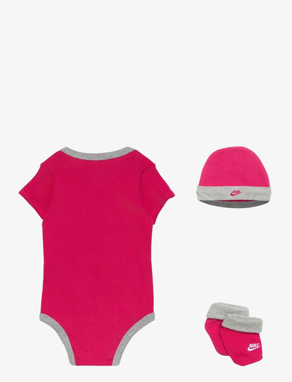 Nike - C1-BODYSUIT+HAT+BOOTIE - shoppa efter ålder - rush pink - 1