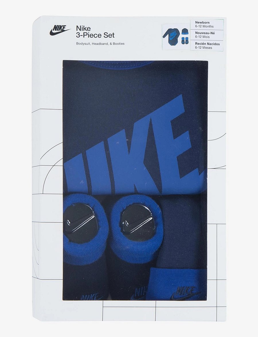 Nike - NIKE BODYSUIT+HAT+BOOTIE - 2-piece sets - midnight navy - 5