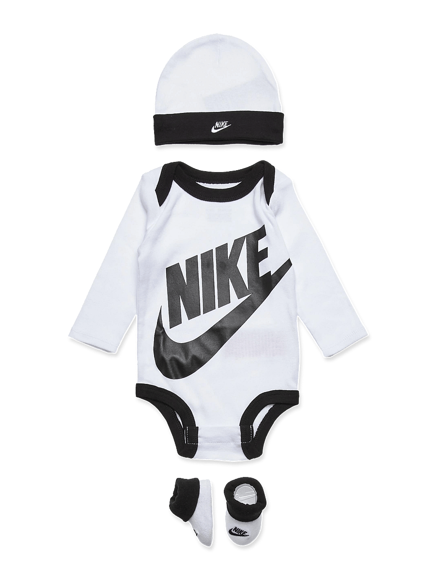 Nike - NIKE BODYSUIT+HAT+BOOTIE - 2-piece sets - white - 0