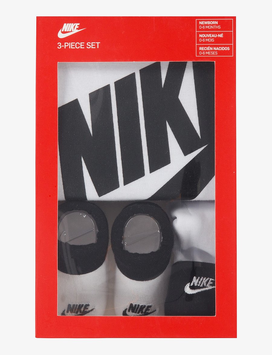 Nike - NIKE BODYSUIT+HAT+BOOTIE - 2-piece sets - white - 2