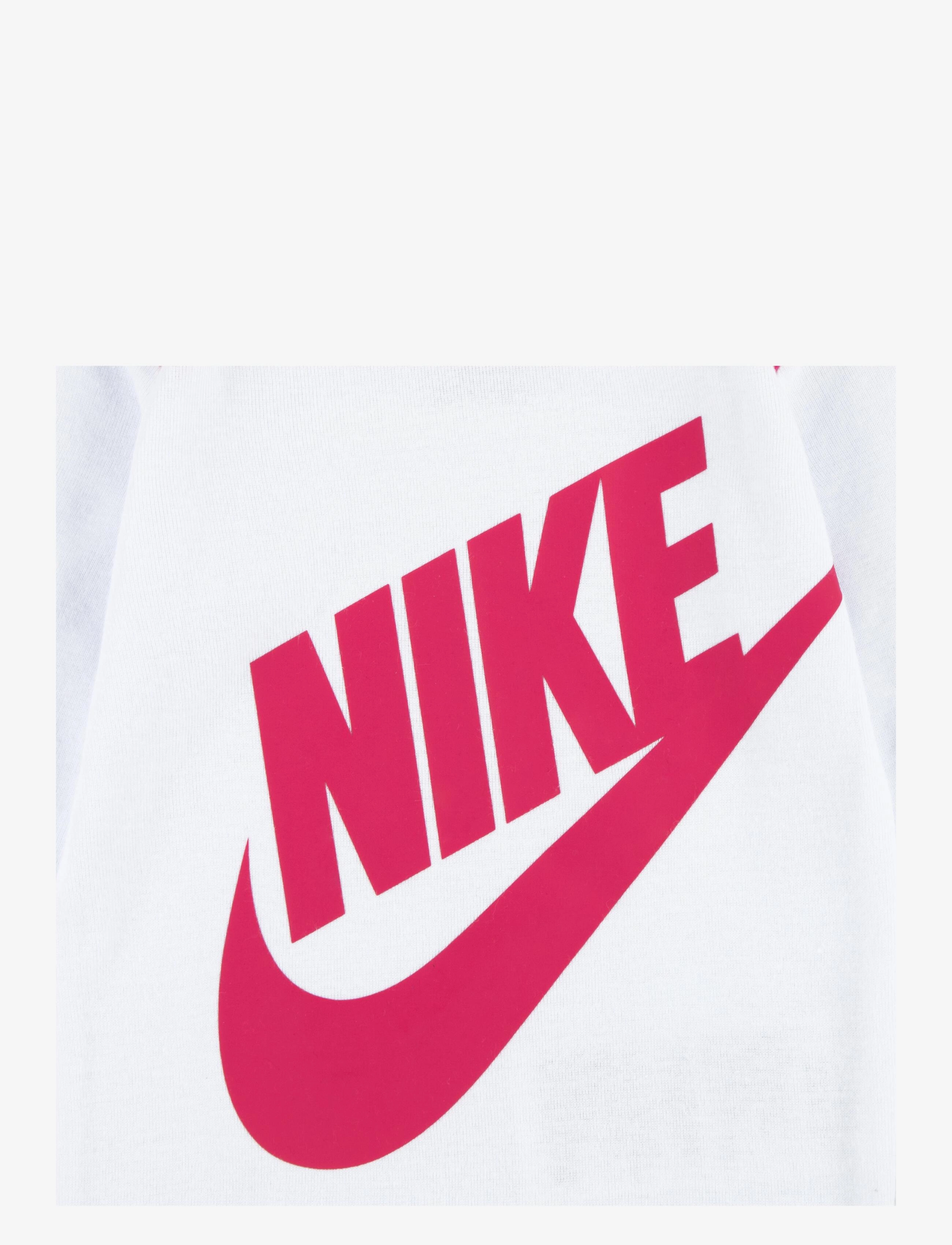 Nike - C1-BODYSUIT+HAT+BOOTIE - matchende sæt - white / pink - 3