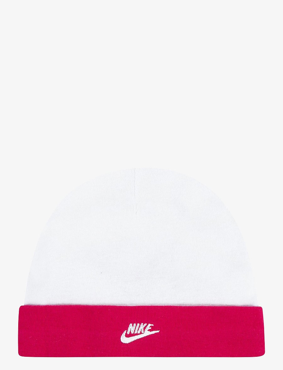 Nike - NIKE BODYSUIT+HAT+BOOTIE - matchende sæt - white / pink - 5