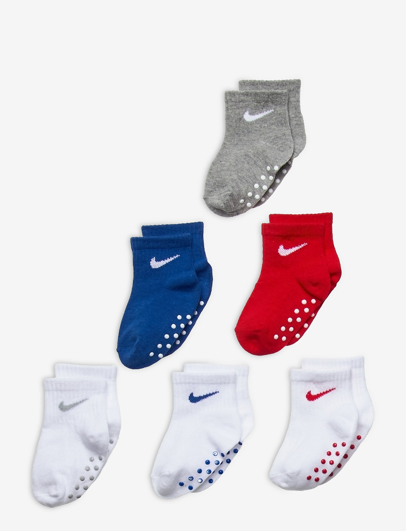Nike NHN POP COLOR 6PK ANKLE GRIPPR - Skridsikre sokker - GAME ROYAL / multi