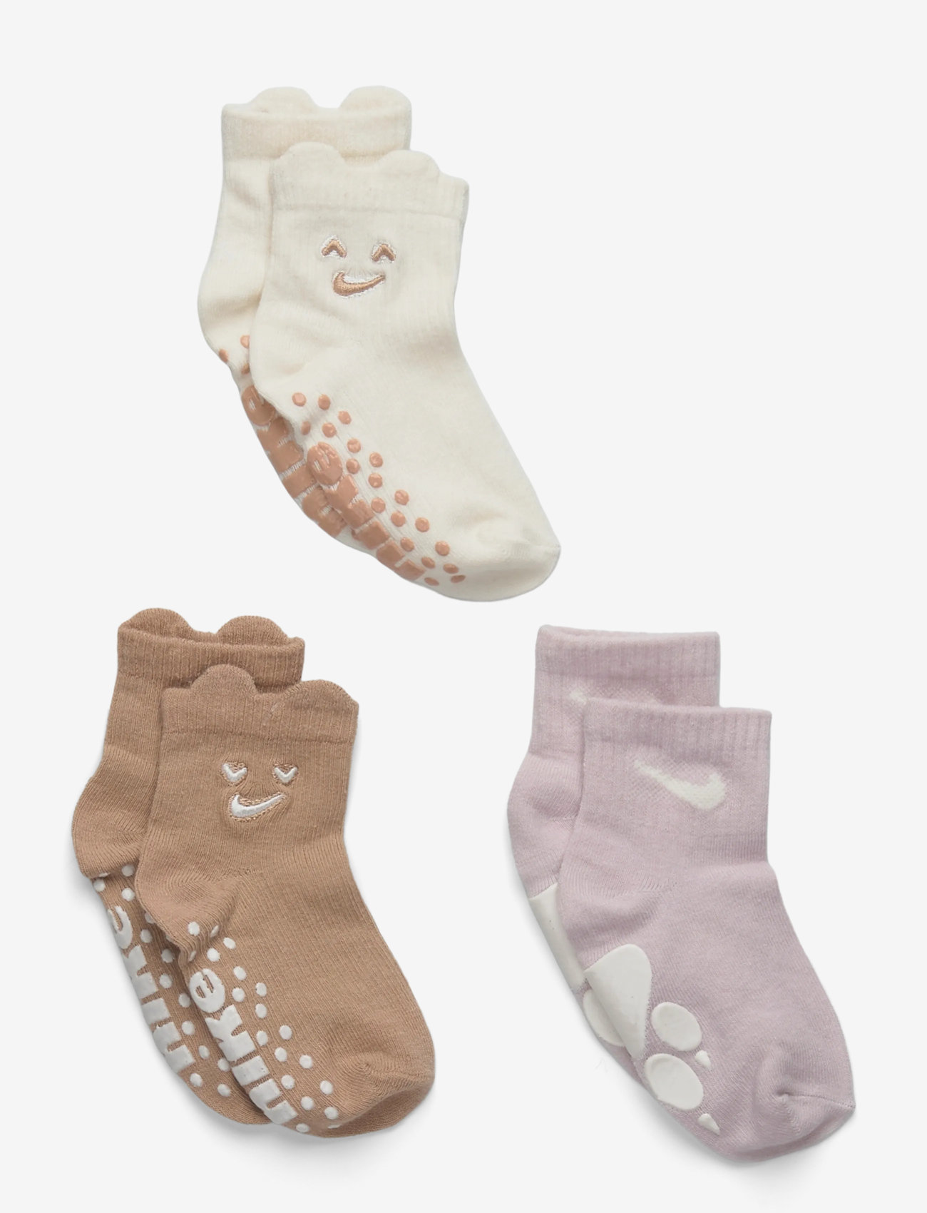 Nike - 3Q-3PK QUARTER SOCK - sokid - green - 0