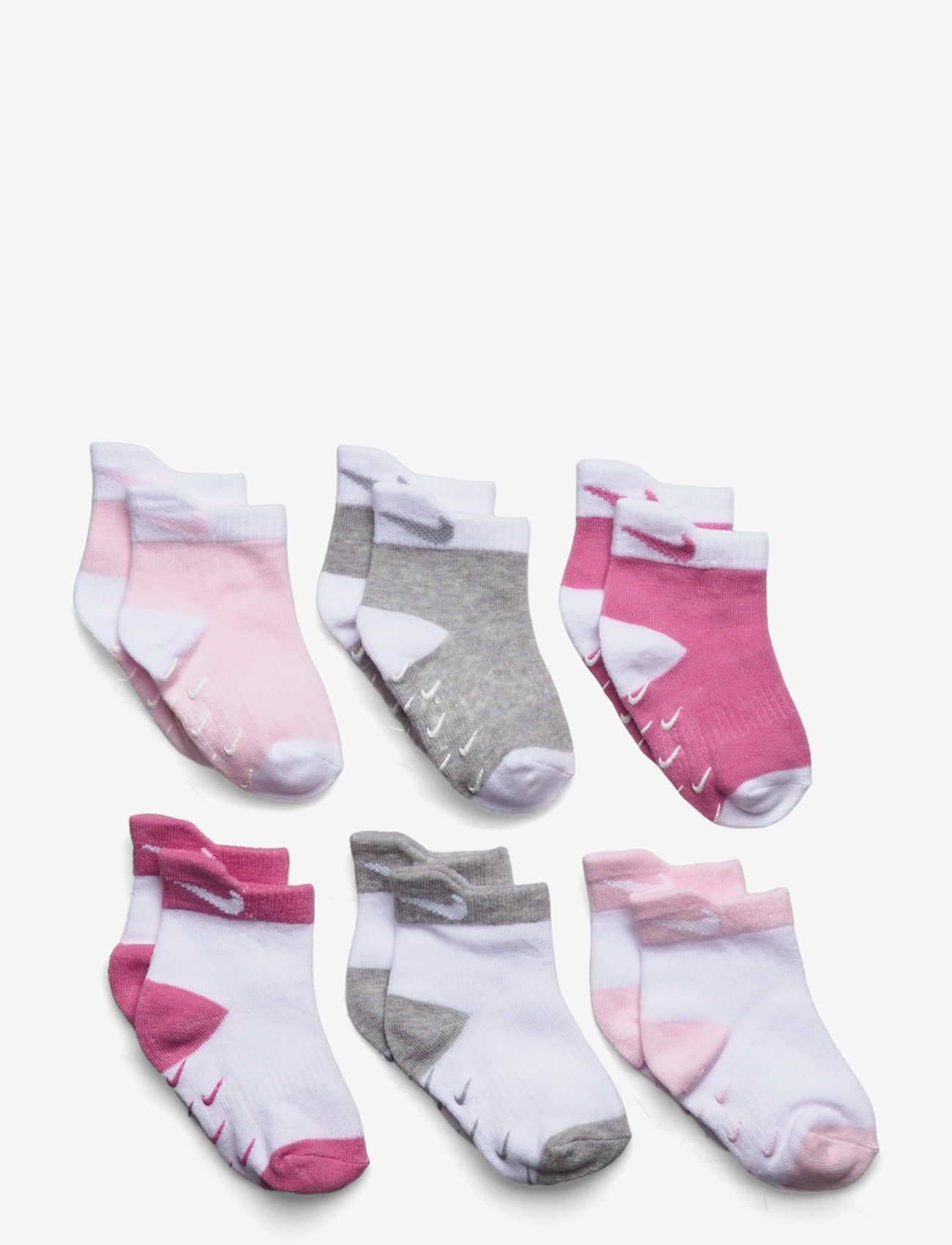 Nike - 6Q-6PK QUARTER SOCK - strumpor - magic flamingo - 0