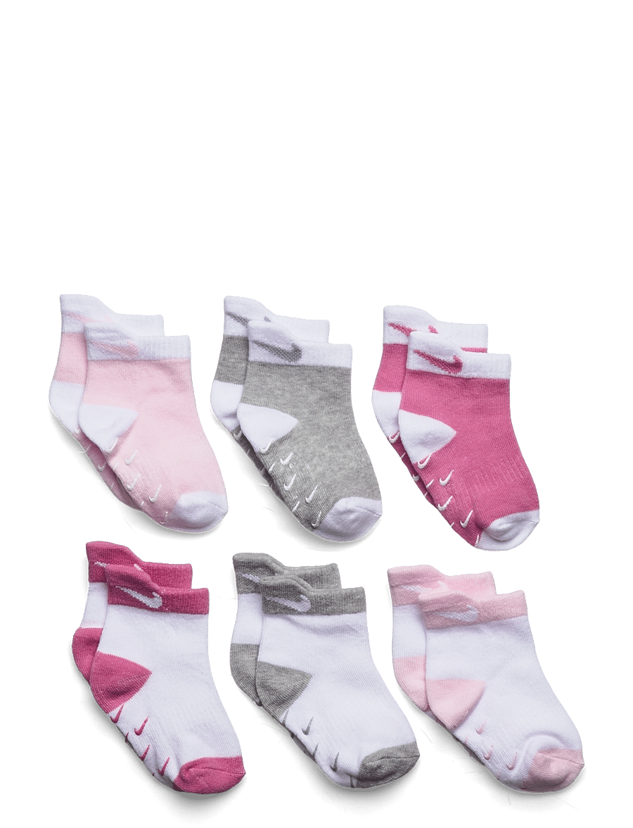 Nike - 6Q-6PK QUARTER SOCK - magic flamingo - 0