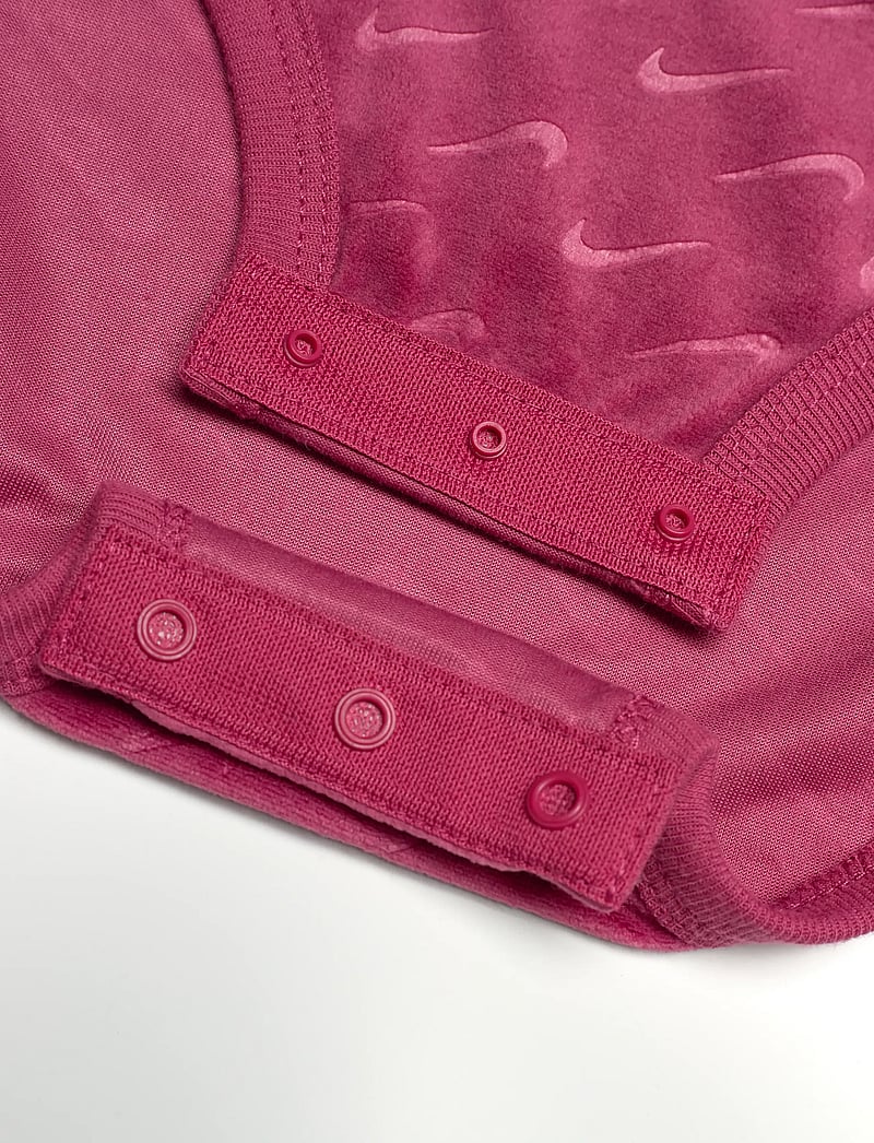 Nike - AX-BODYSUIT+PANT+ATTACHMENT - divdaļīgi komplekti - sweet beet - 3